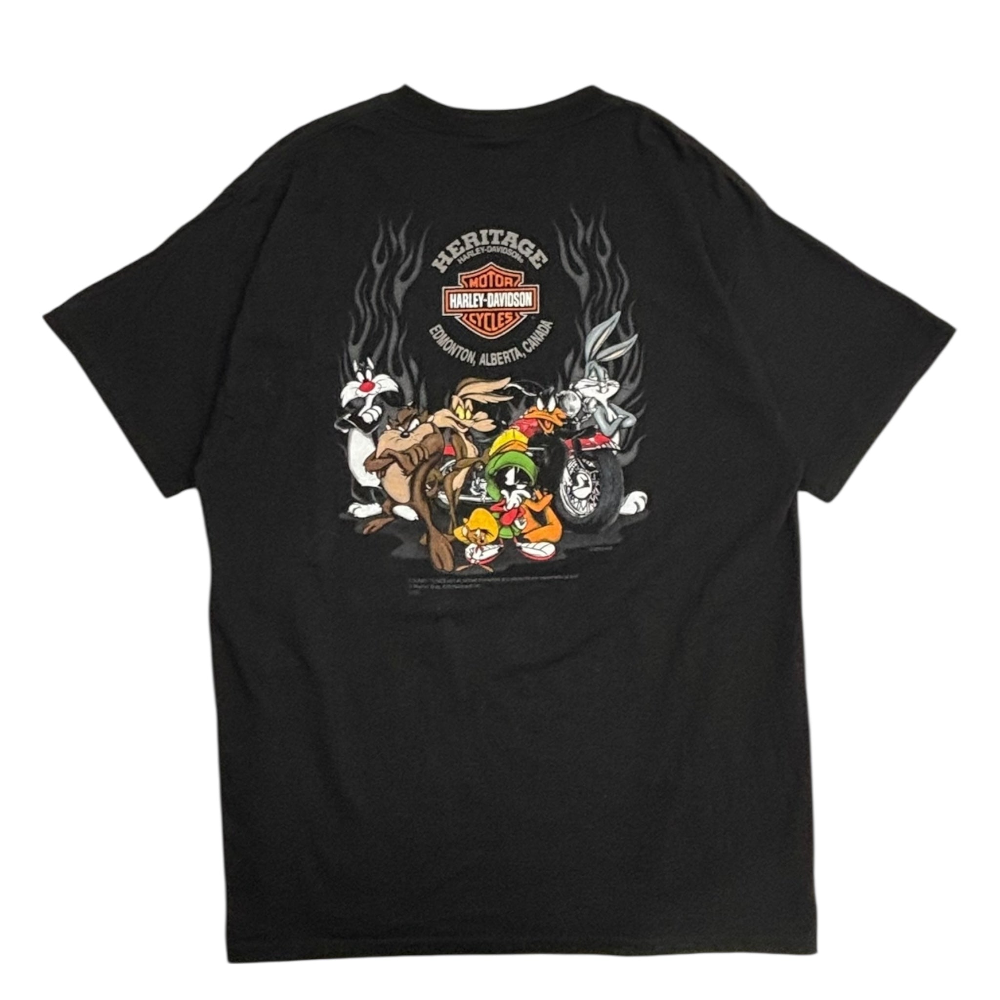 2010 Harley Davidson Looney Tunes Taz T-Shirt