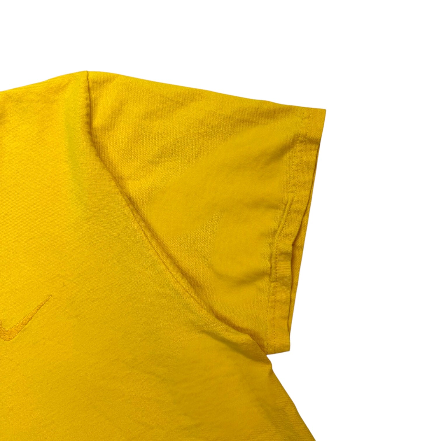 Vintage Nike Mini Swoosh Tee Yellow