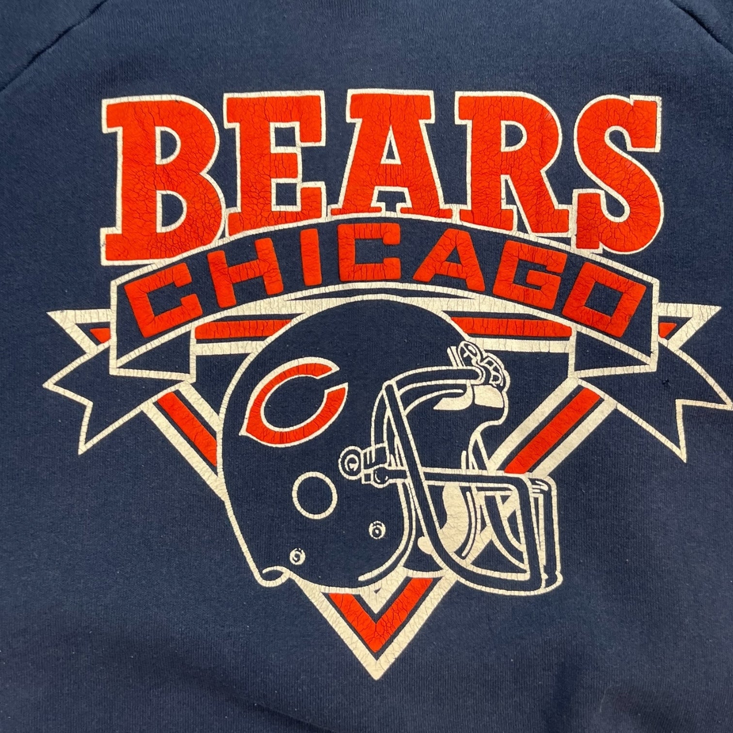 Vintage Chicago Bears Crewneck Navy