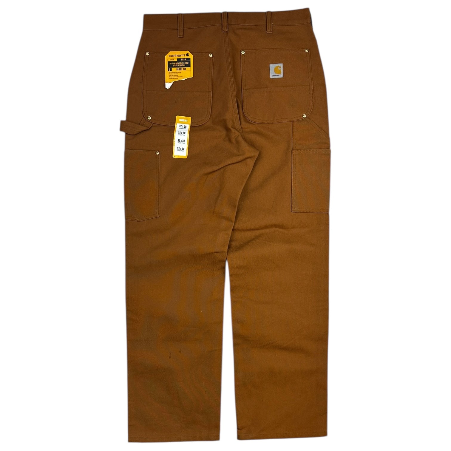 Vintage Carhartt Double Knee Cargo Pants Tan