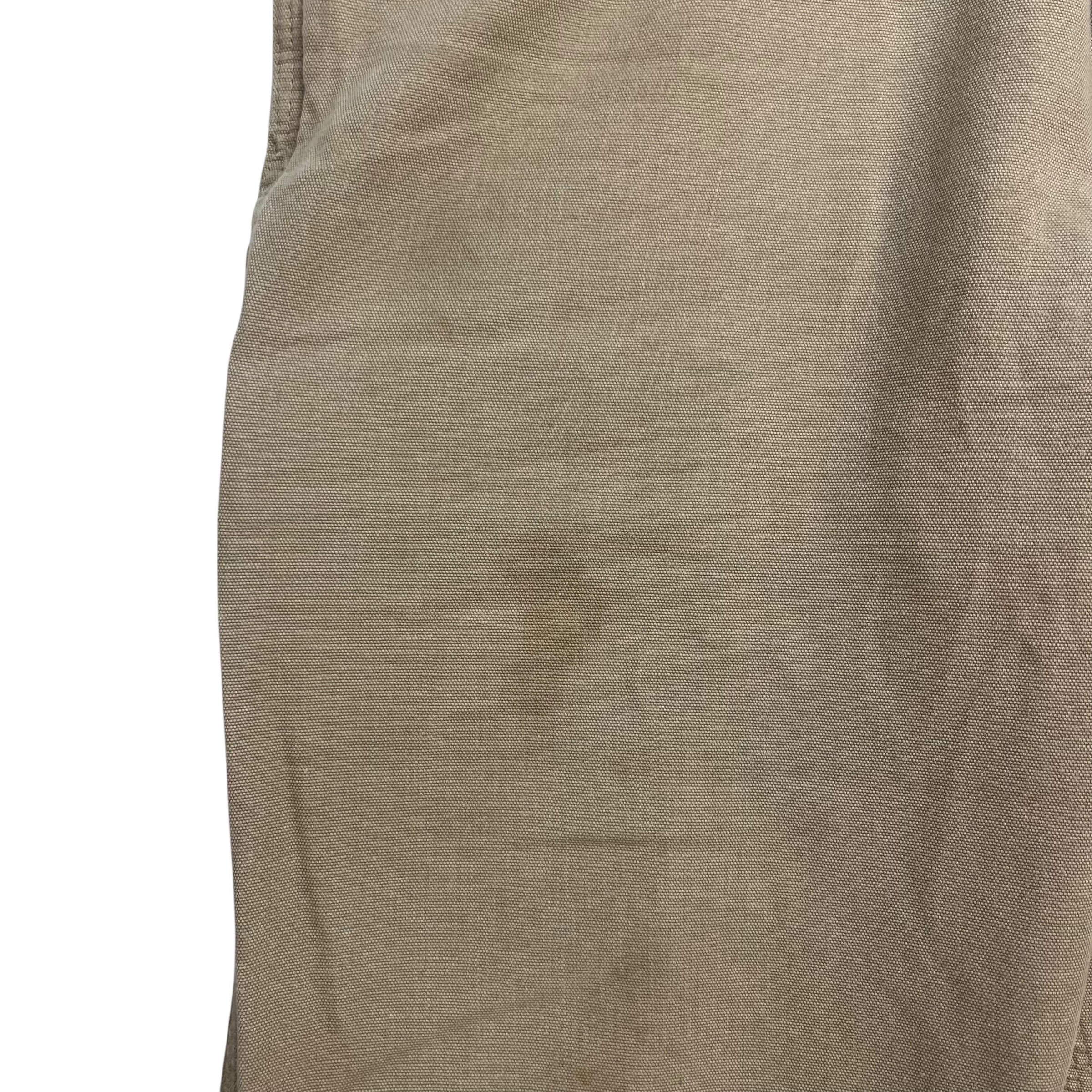 Vintage Carhartt Dungaree Pants Beige
