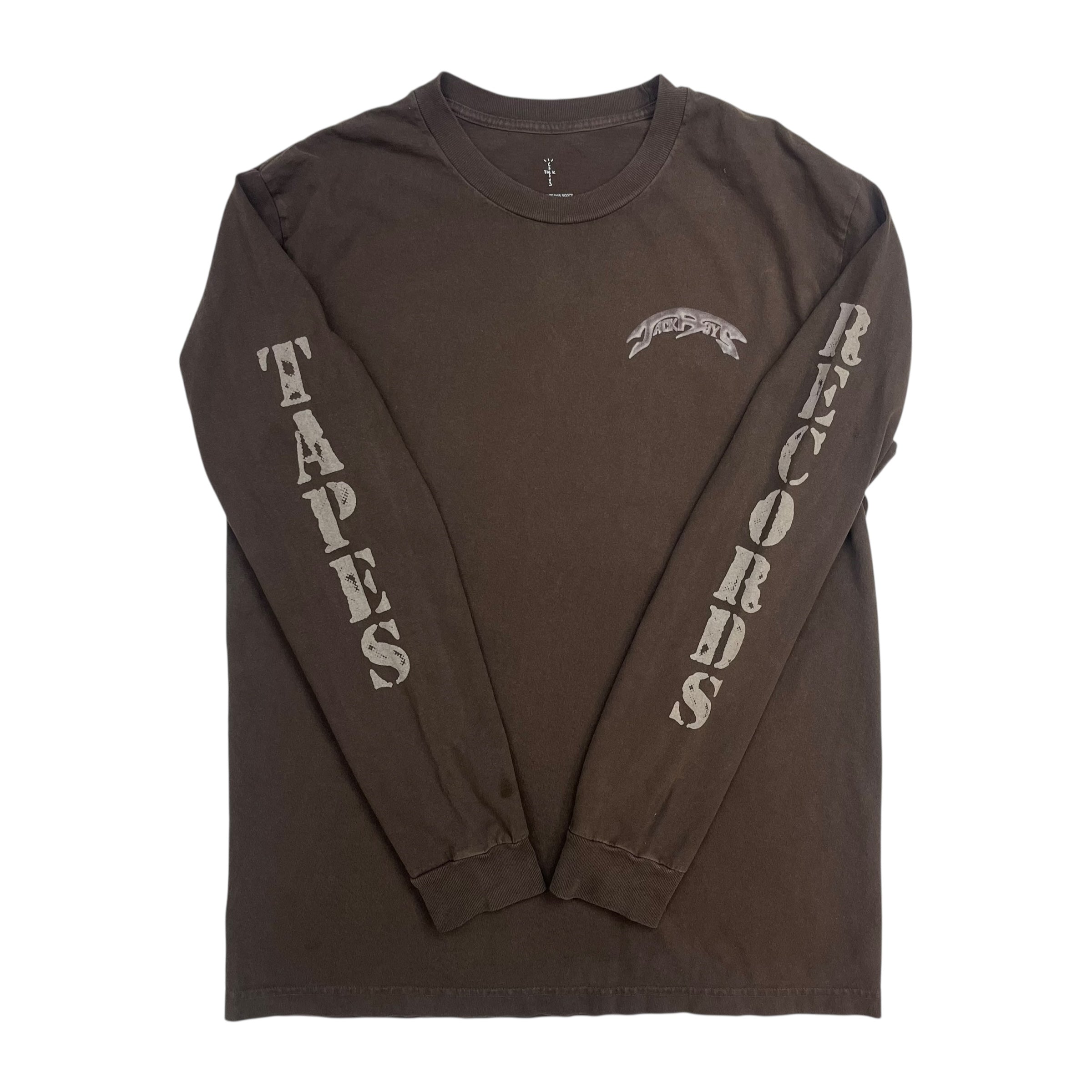 Travis Scott Jackboys 2 A3 Long Sleeve Tee Brown