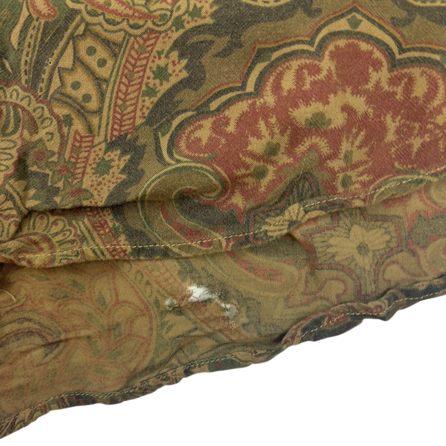 Vintage Y2K Stussy Bonnard Print Button-Up Shirt Brown