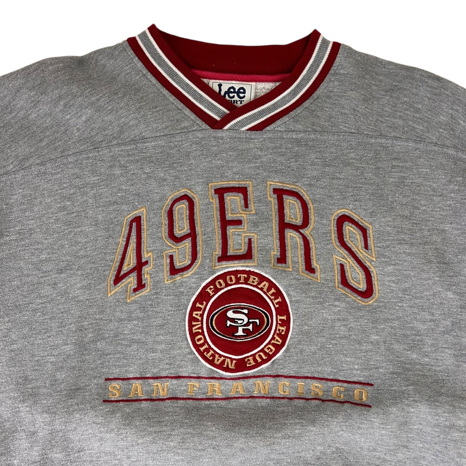 Vintage San Francisco 49ers Crewneck Sweater Navy