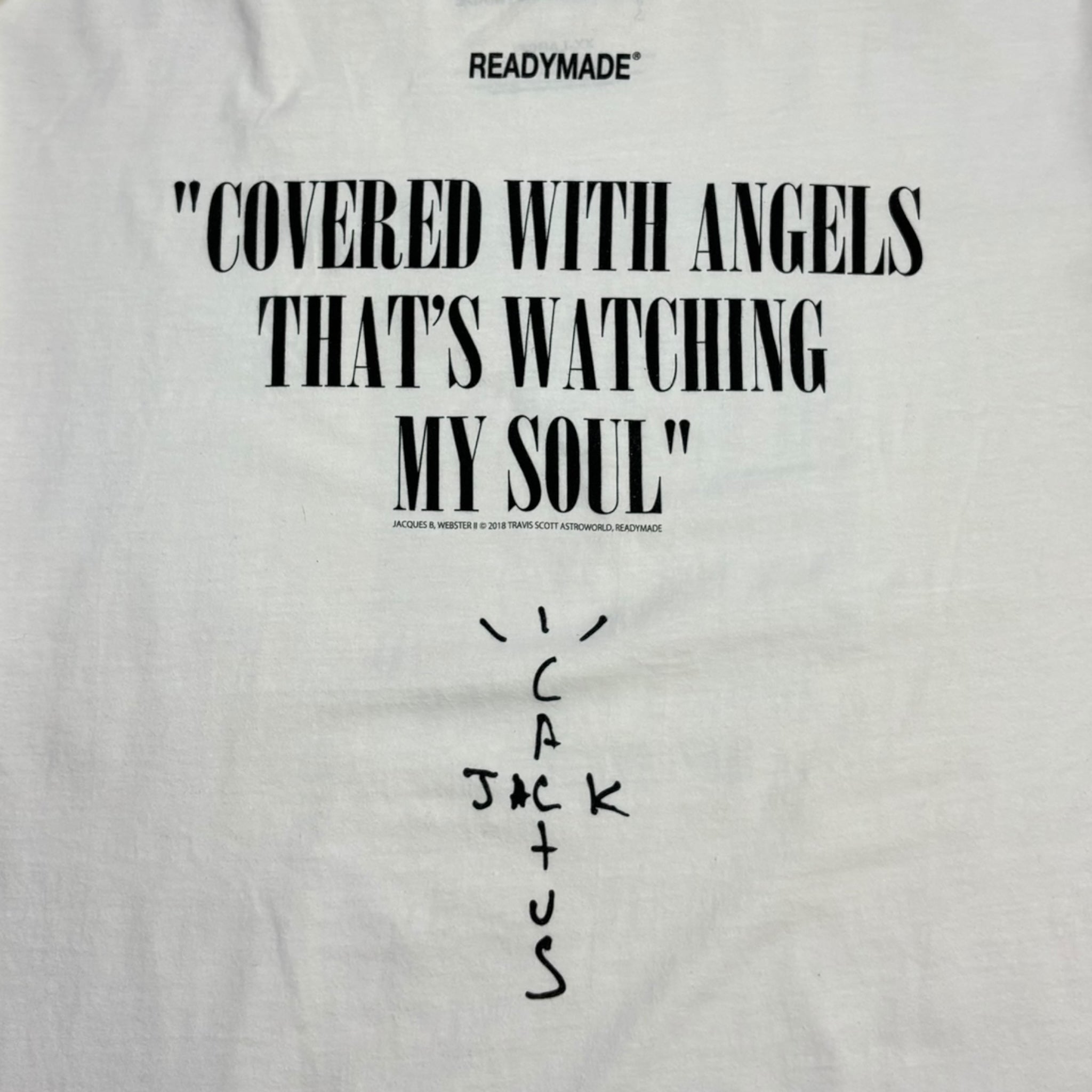 Travis Scott Cactus Jack x Readymade T-Shirt White