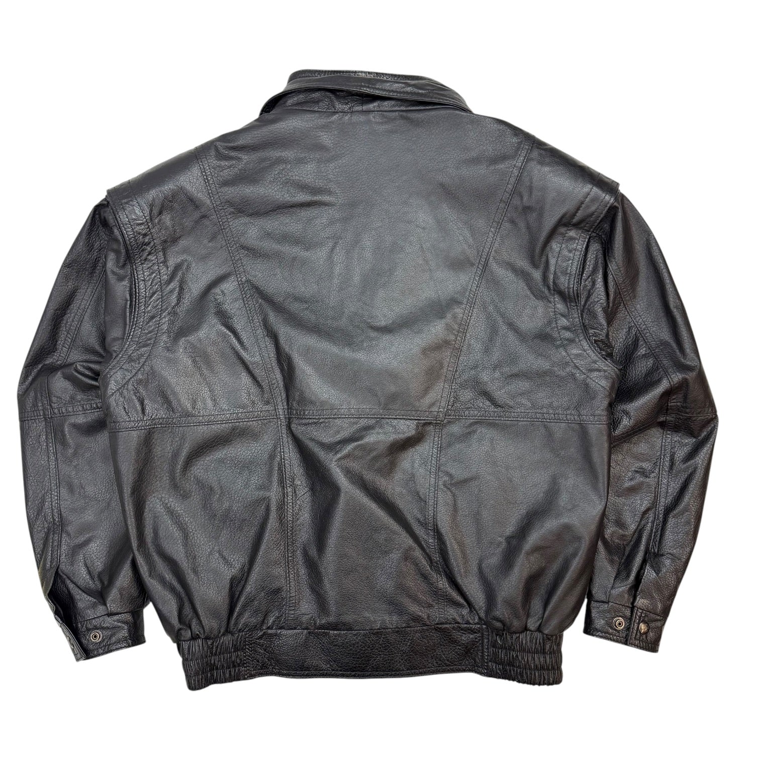 Vintage The Leather Ranch Leather Jacket Black