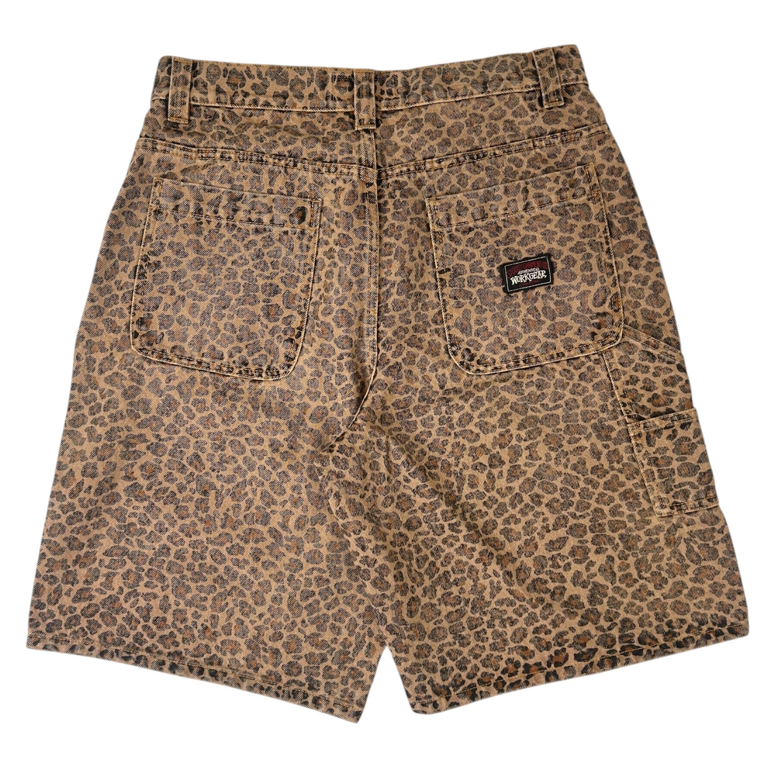 Stussy Work Short Leopard