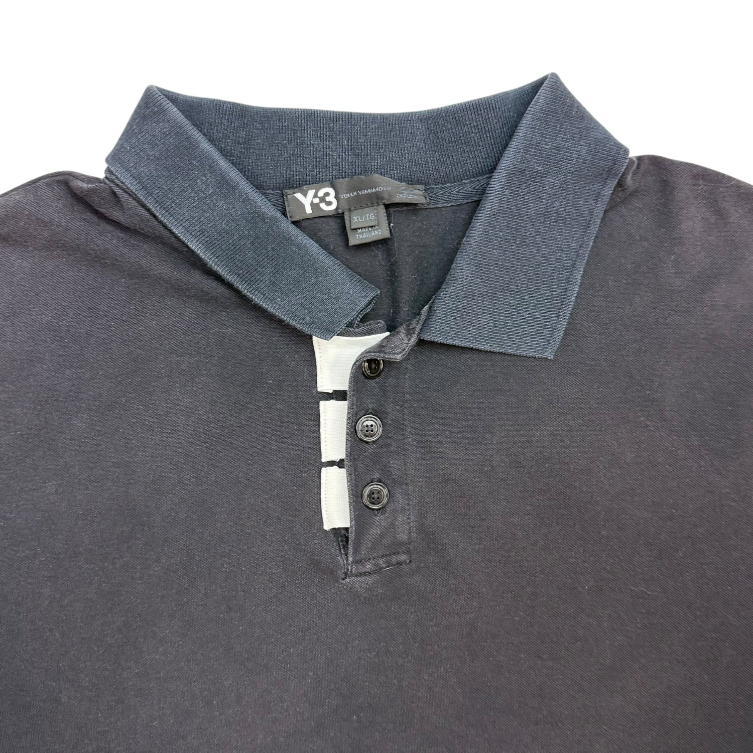 Y3 Button Up Shirt Black