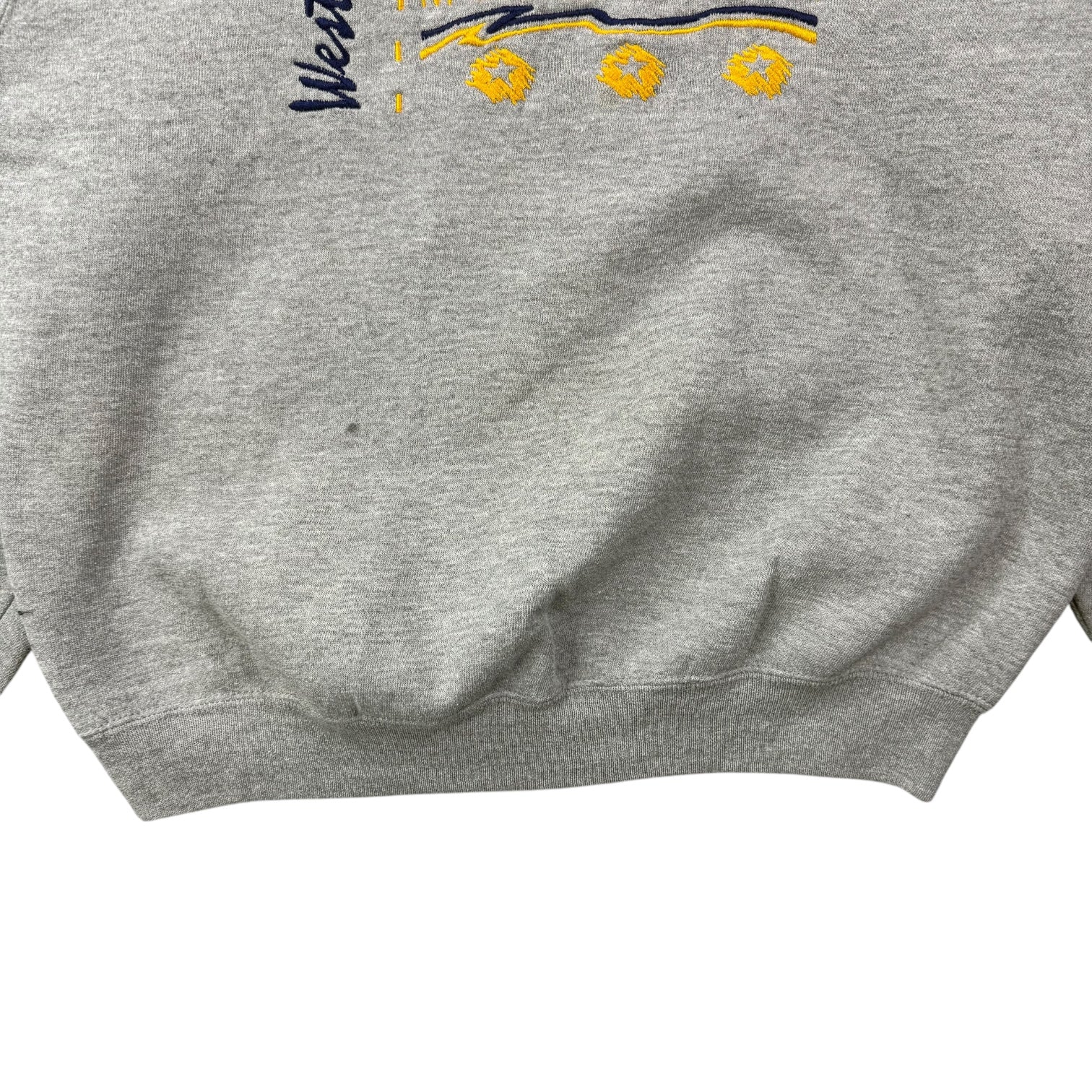 Vintage West Virginia Mountaineers Crewneck Grey