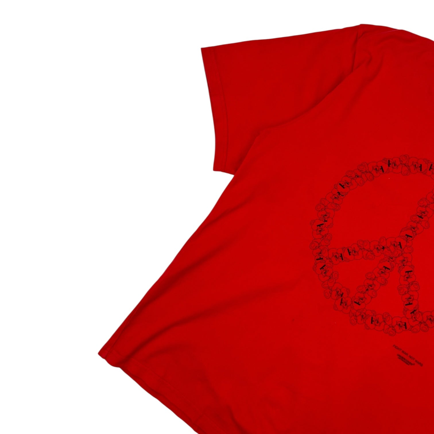 Undercover Peace Sign T-Shirt Red