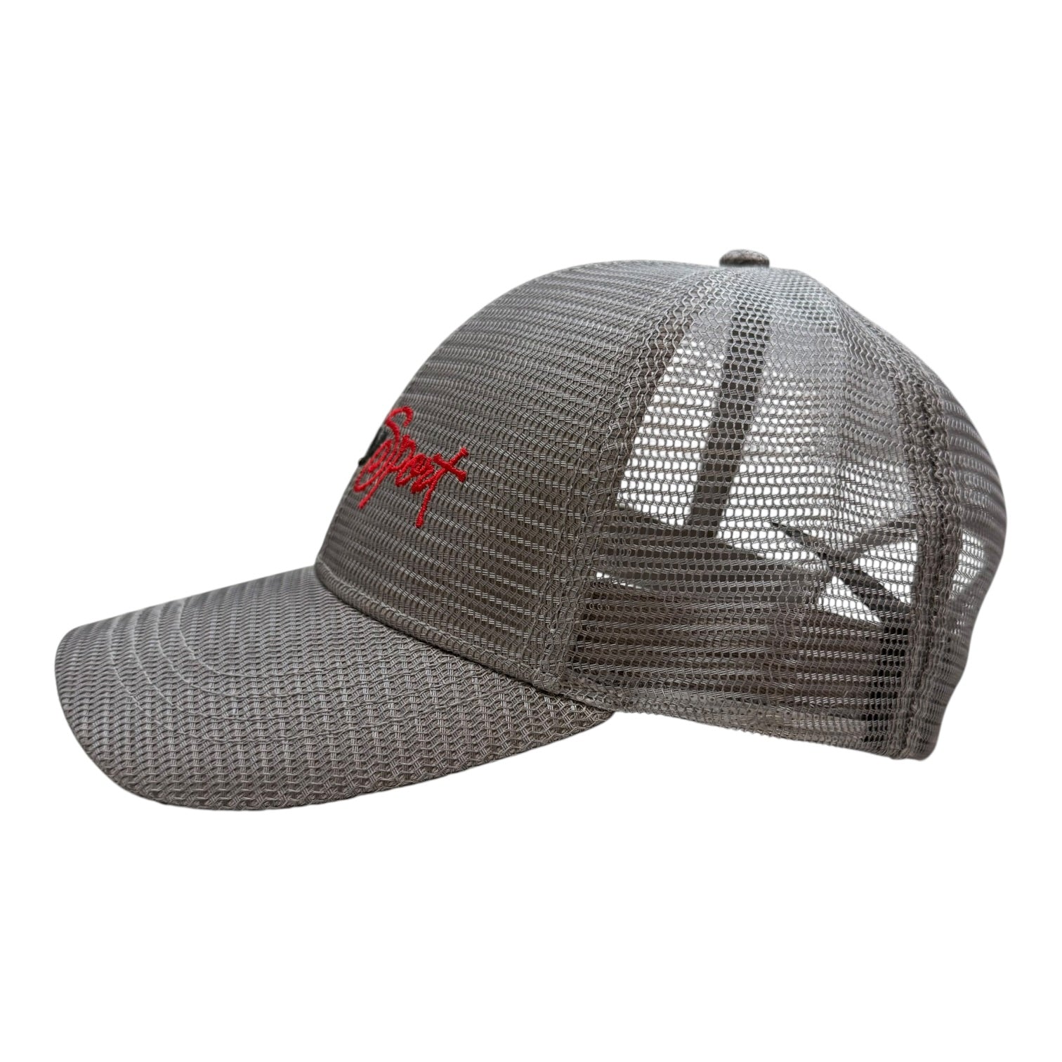 Stussy Sport Mesh SnapBack Hat Grey
