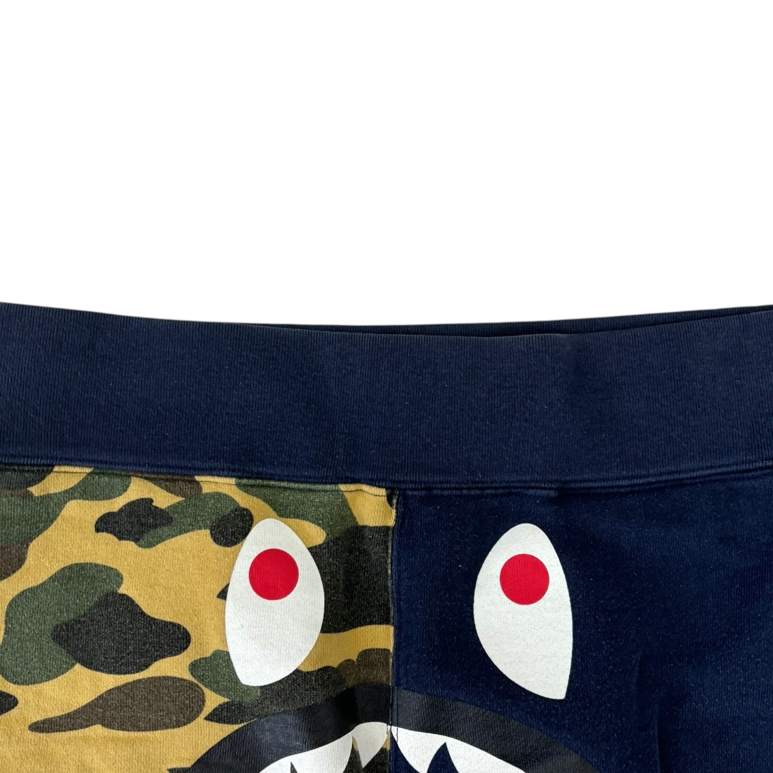 BAPE Shark Sweat Short Navy