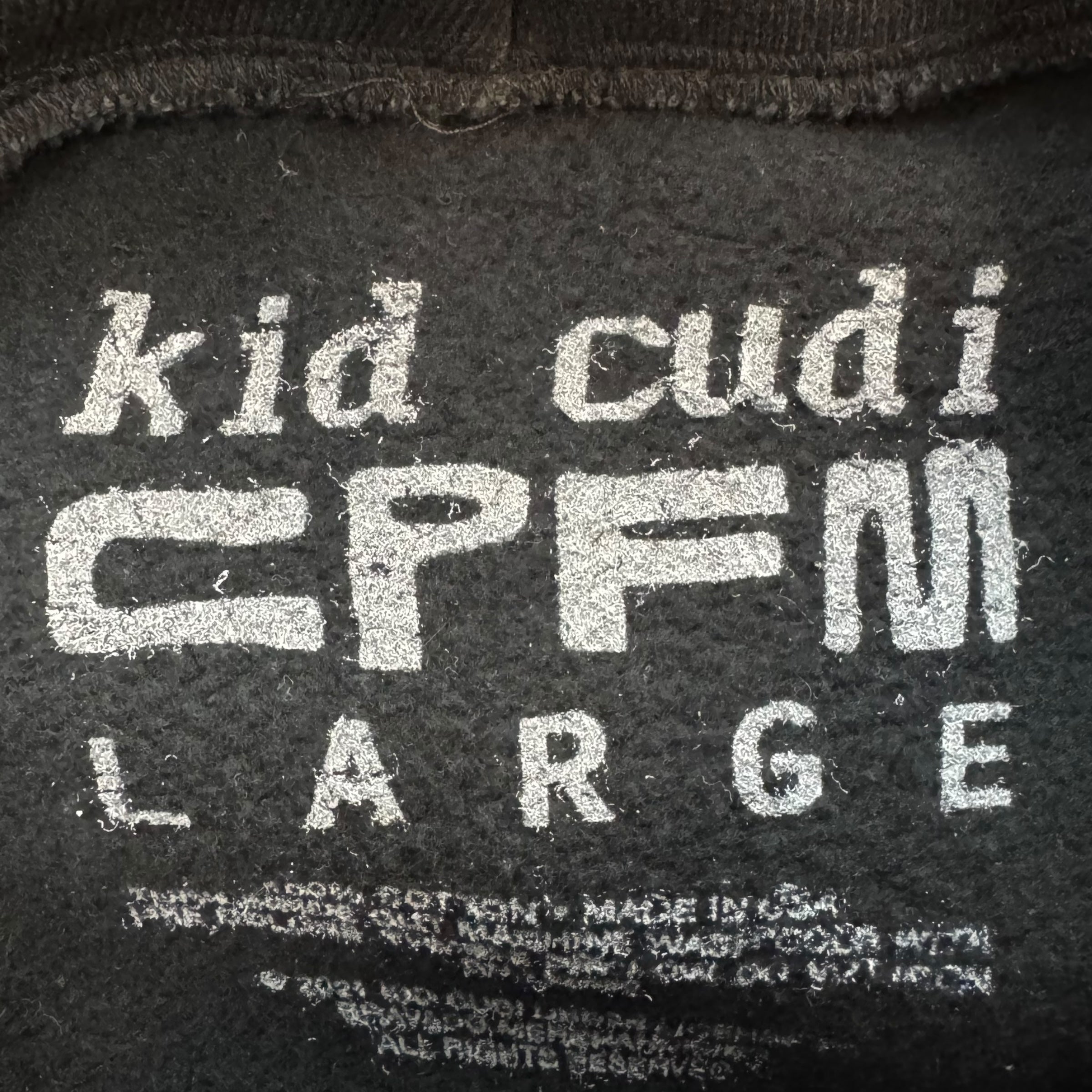 Cactus Plant Flea Market X Kid Cudi MOTM III Hoodie Black