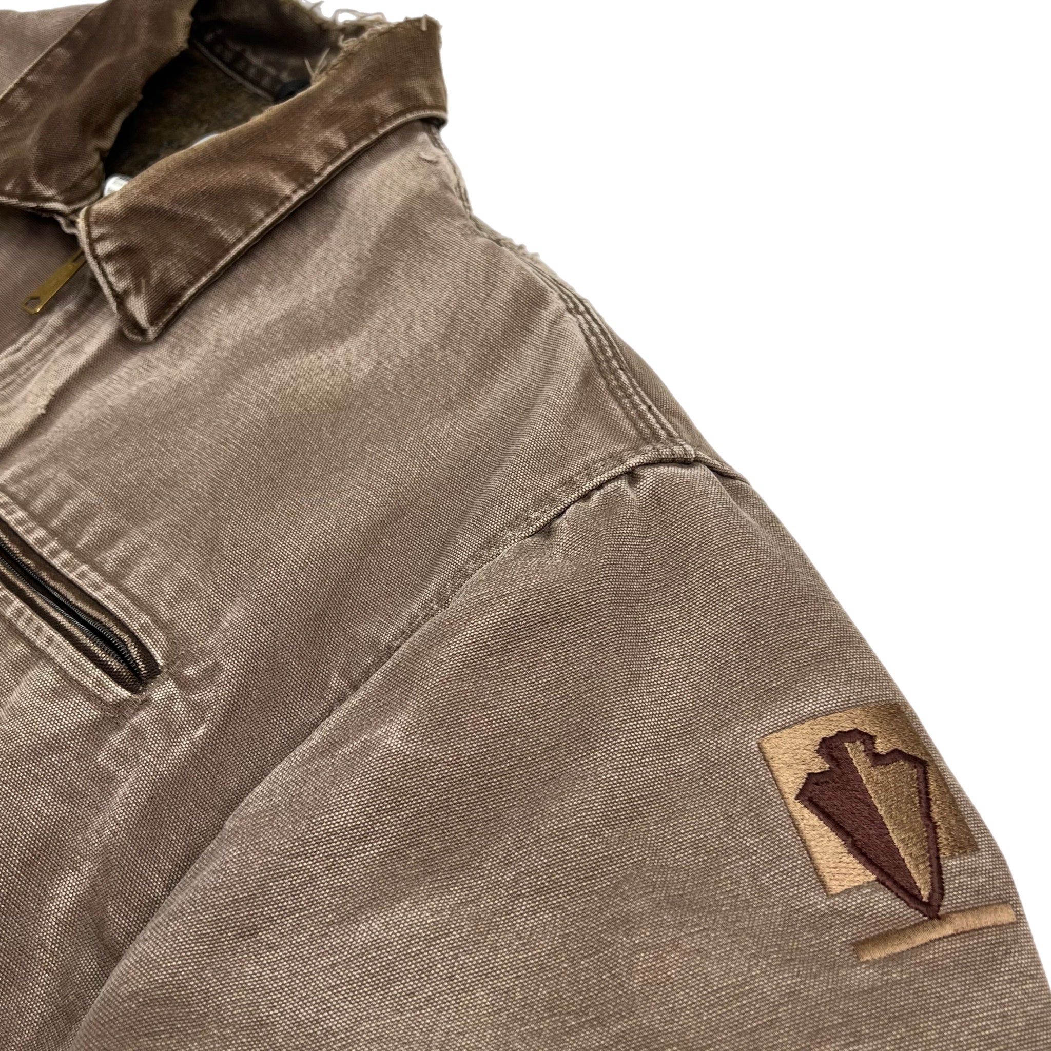 Vintage Carhartt Detroit Fire Wood Jacket
