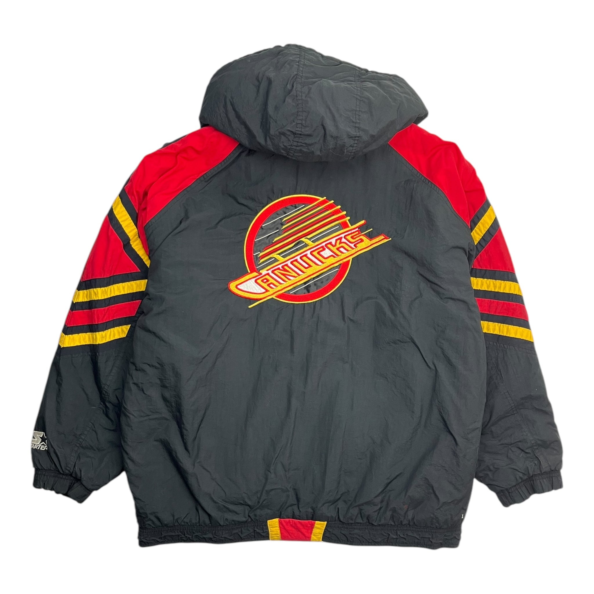 Vintage Vancouver Canucks Flying Skate Starter Jacket