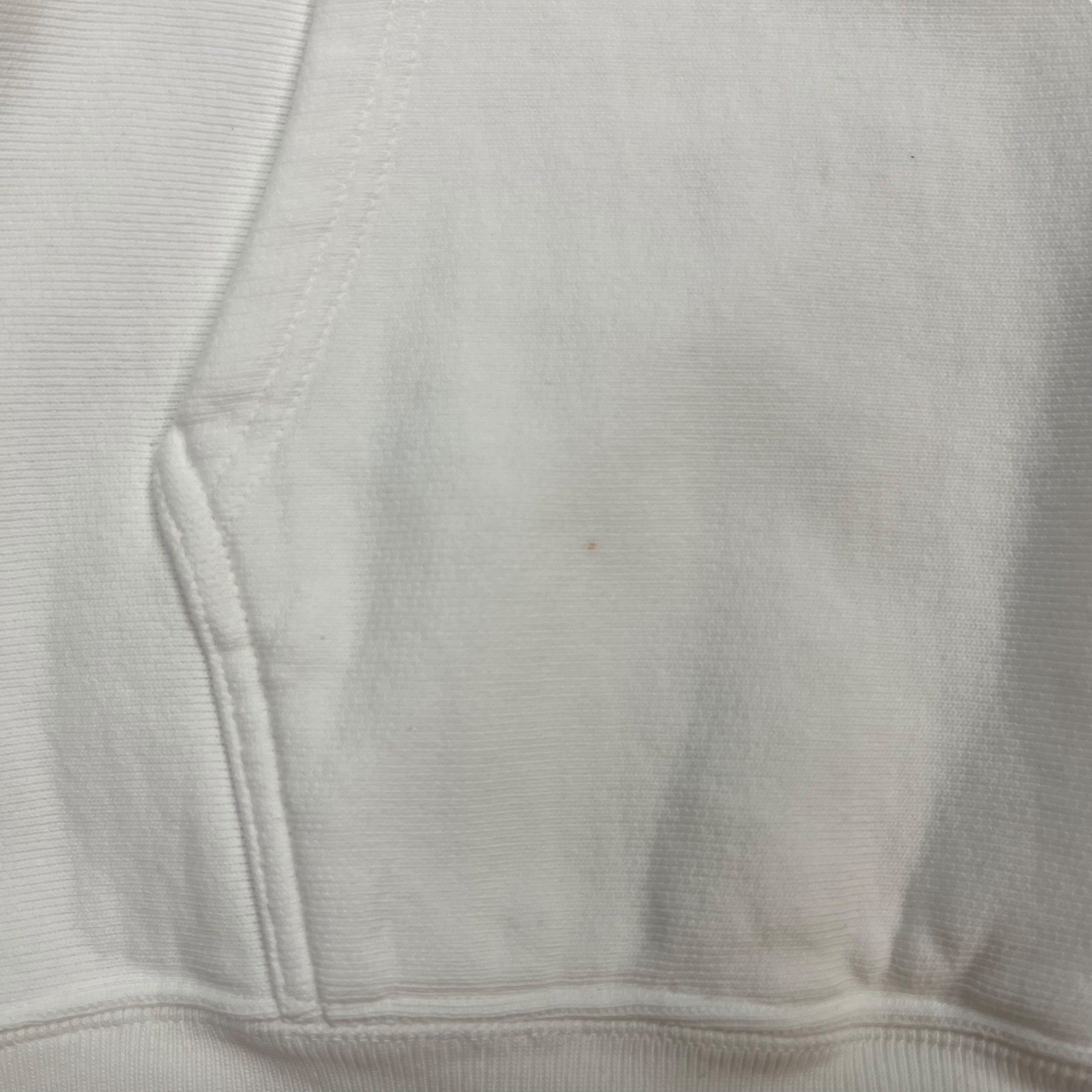 Stussy Blank Hoodie White