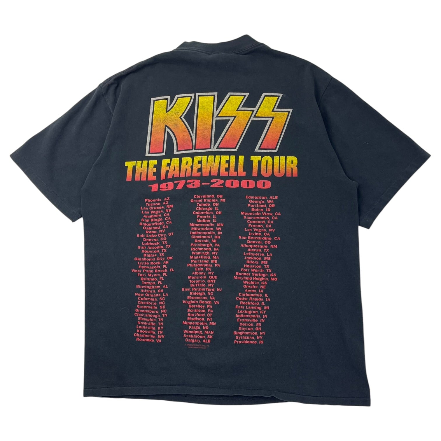 2000 Kiss “The Farewell Tour” T-Shirt