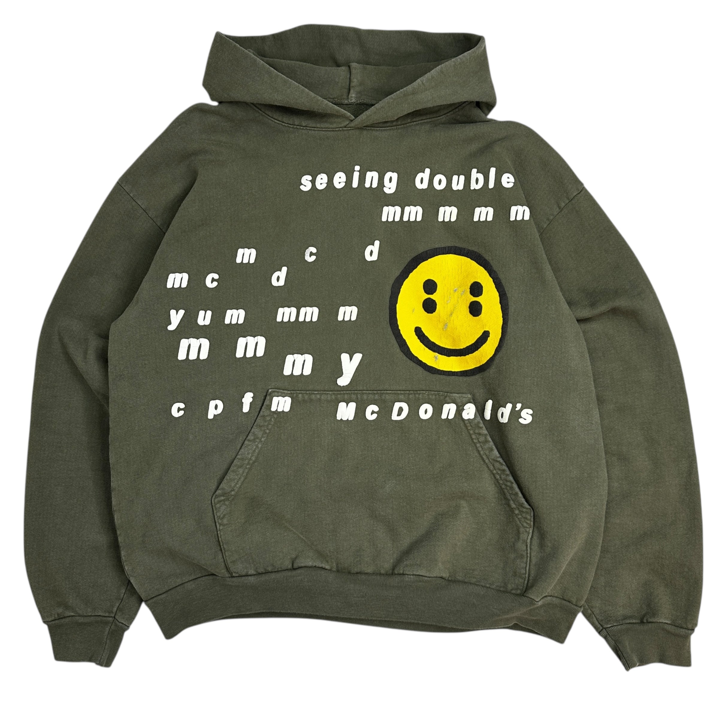 CPFM x McDonalds “Seeing Double” Hoodie Olive