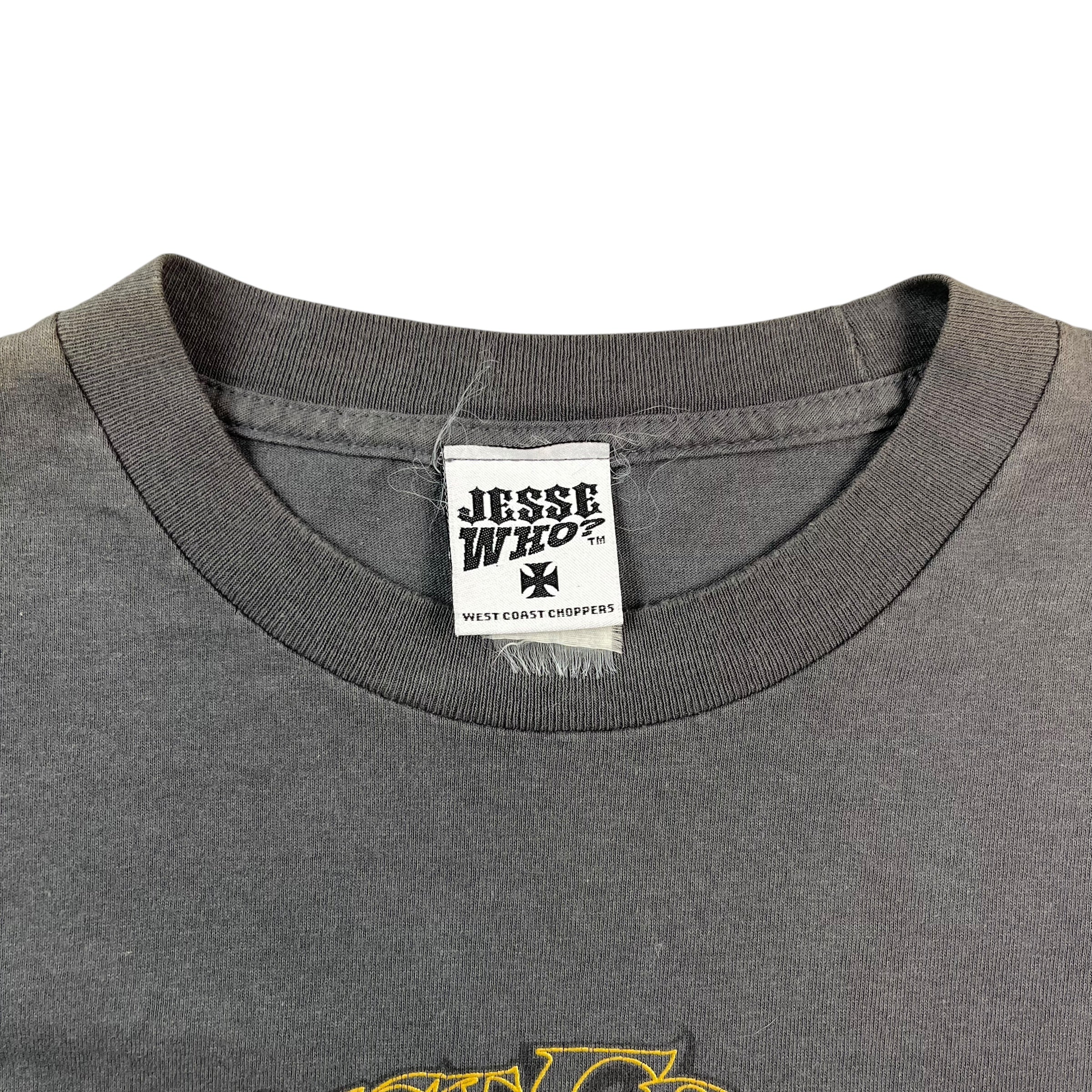 Vintage West Coast Choppers Long Sleeve Tee Grey