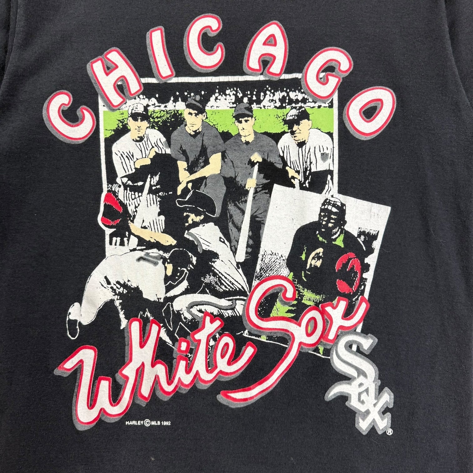 1992 Chicago White Sox Players Tee Black