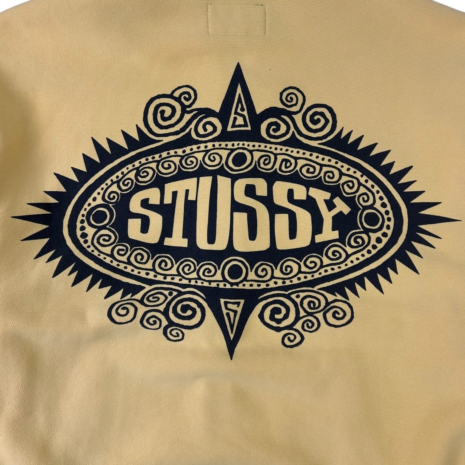 Stussy Mantra Zip-Up Hoodie Yellow