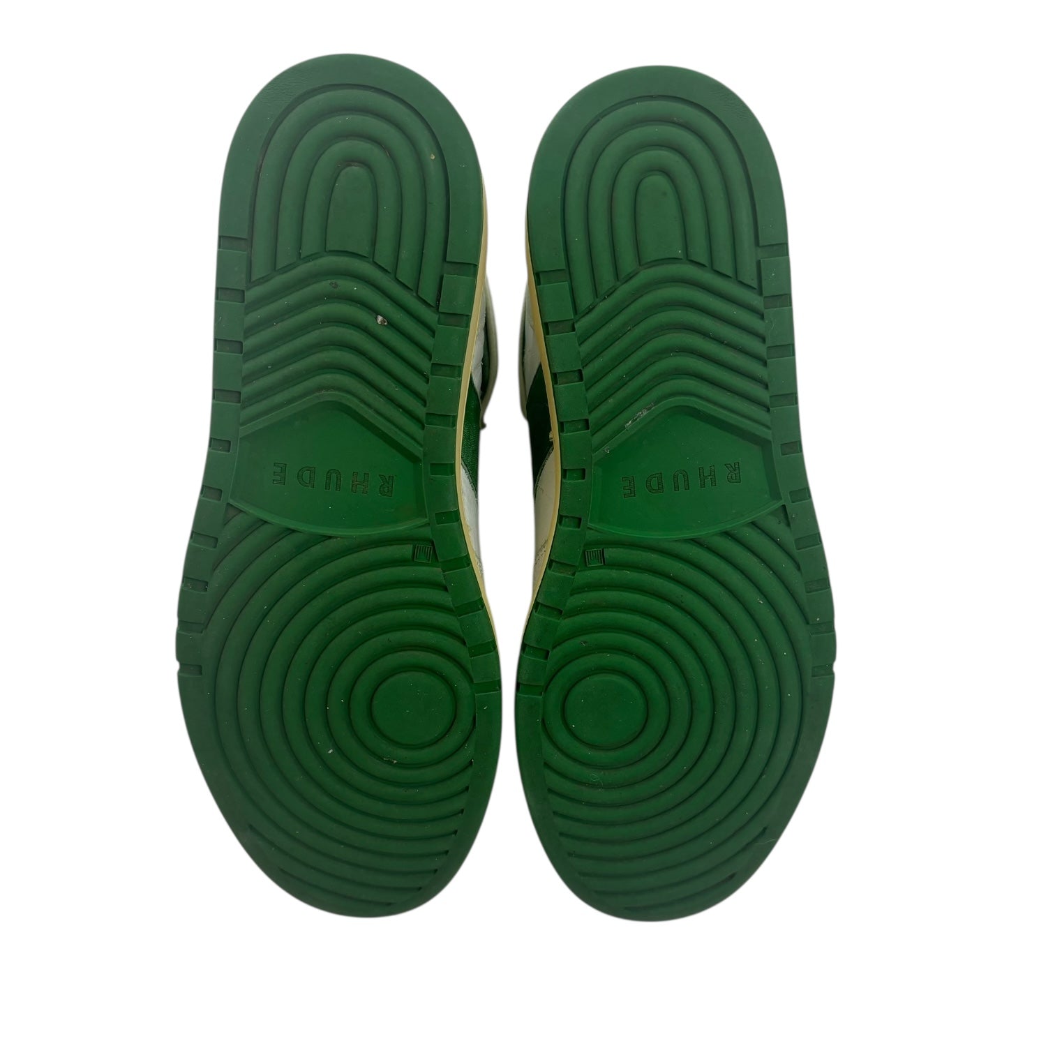 Rhude Rhecess Hi White Green (Used)
