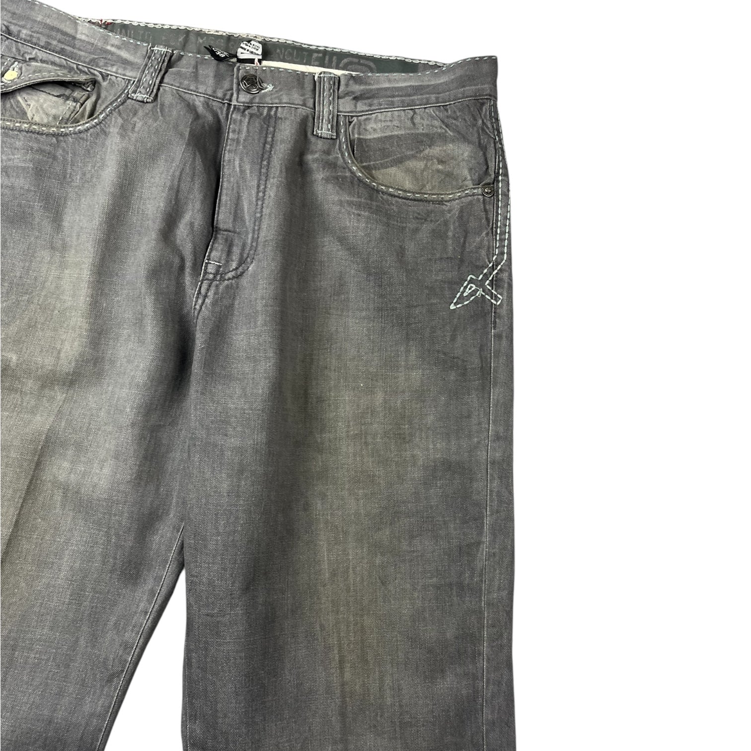 Y2K Vintage Akademiks Jeans Grey