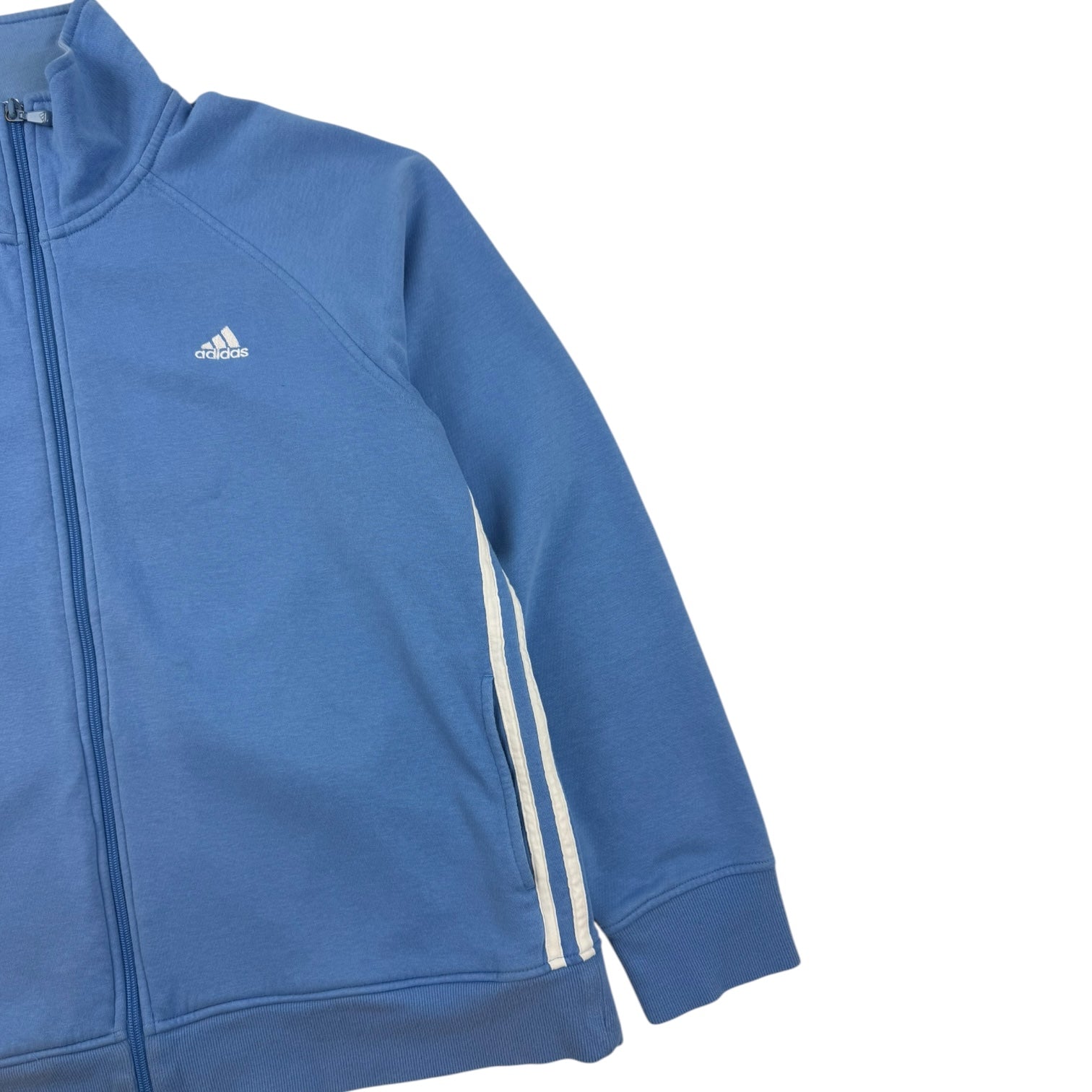 Vintage Adidas Track Jacket Baby Blue