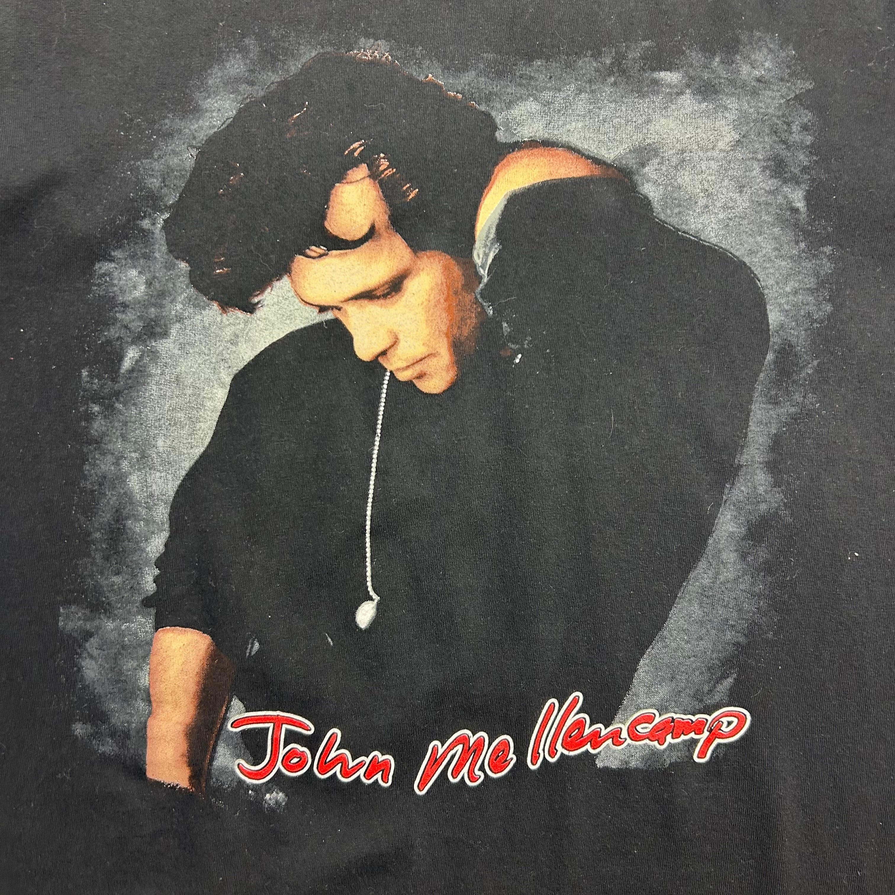1992 John Cougar Mellencamp Tour Tee Black