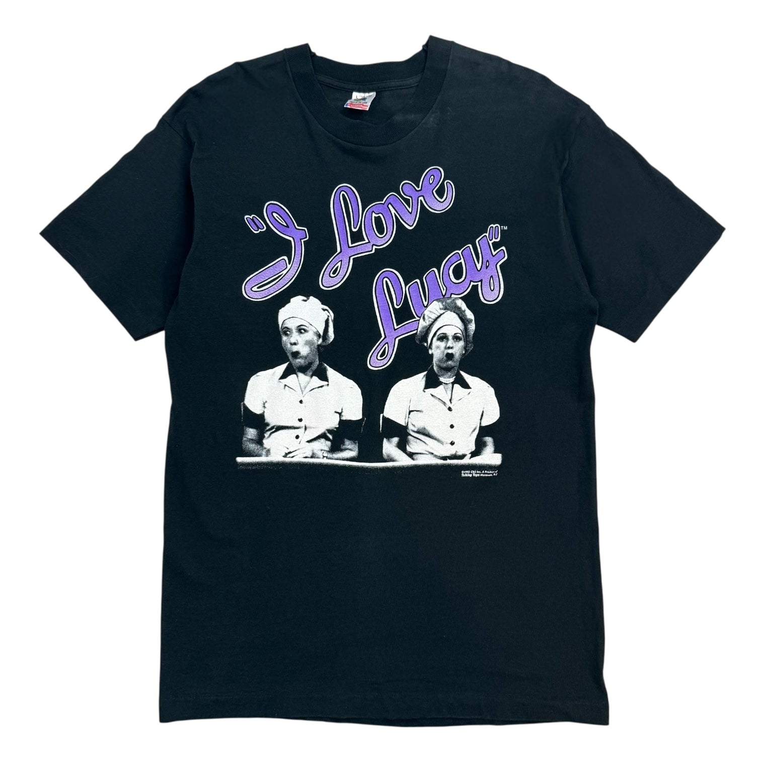 1992 I Love Lucy Tee Black