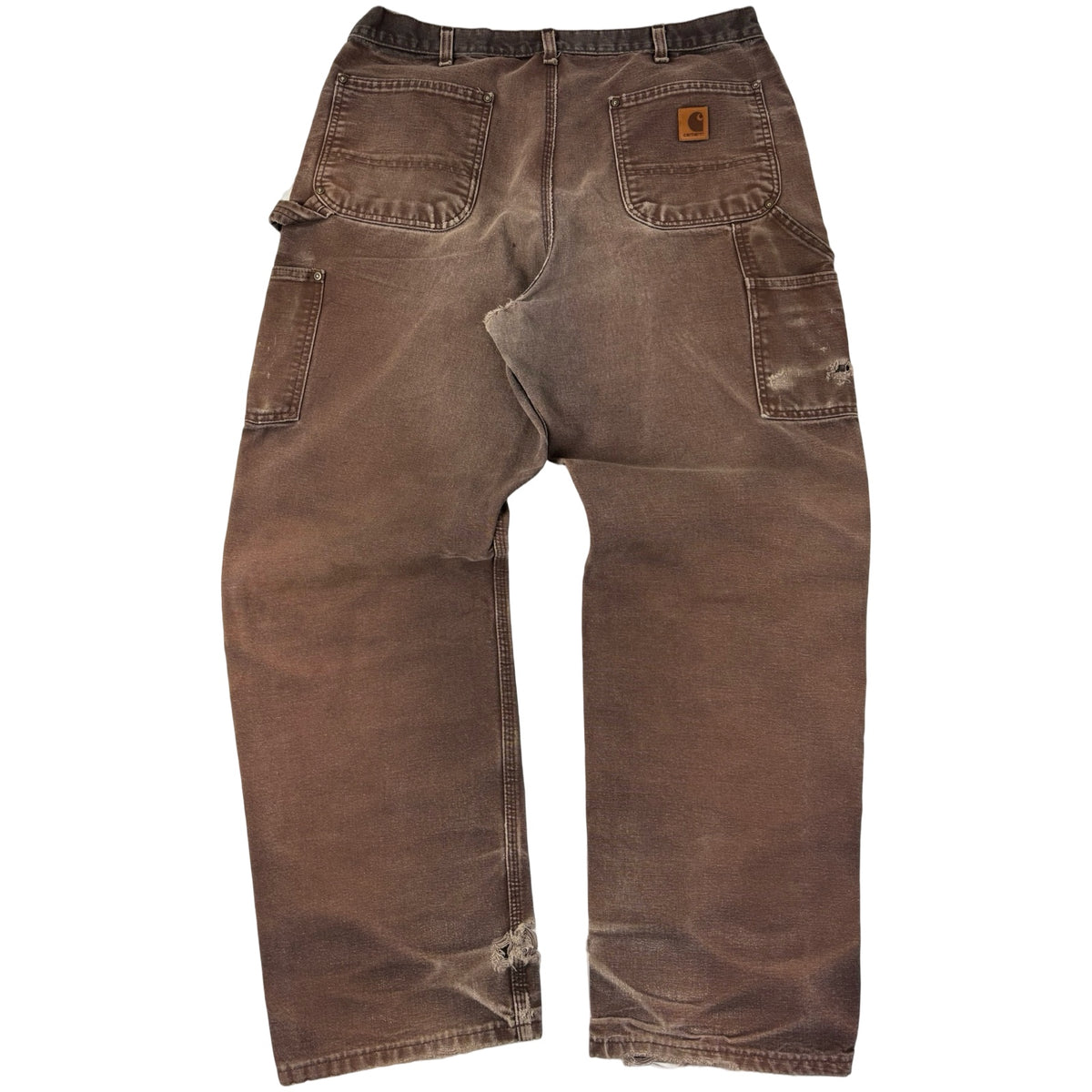 Vintage Carhartt Double Knee Carpenter Pant Washed Brown