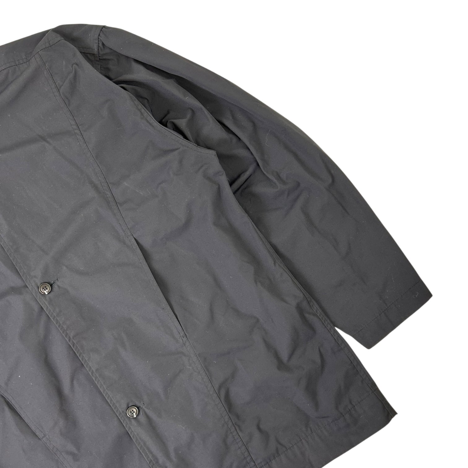 Trés Bien Long Sleeve Button Up Shirt Navy
