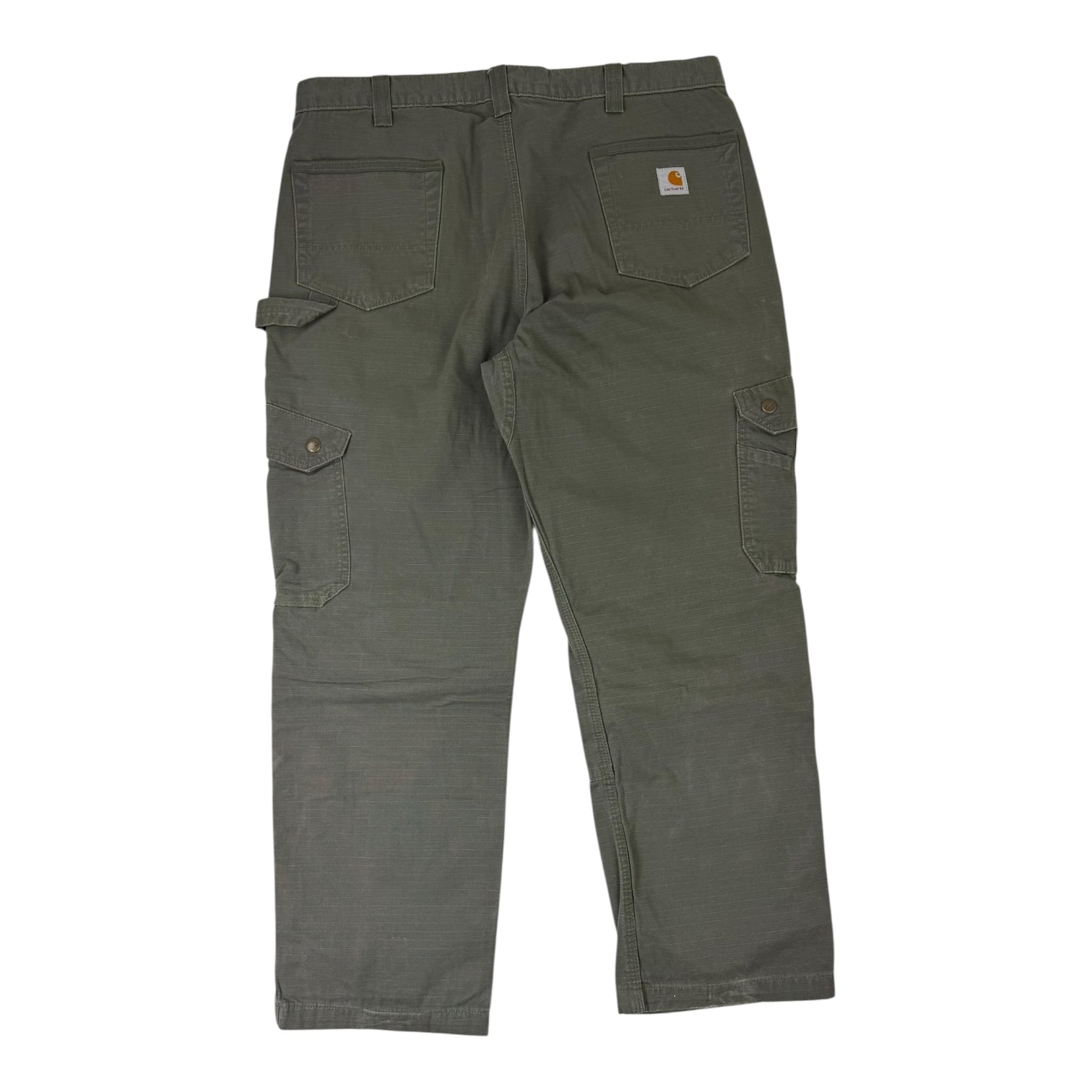 Carhartt Rugged Flex Relaxed Fit Ripstop Cargo Work Pants Olive