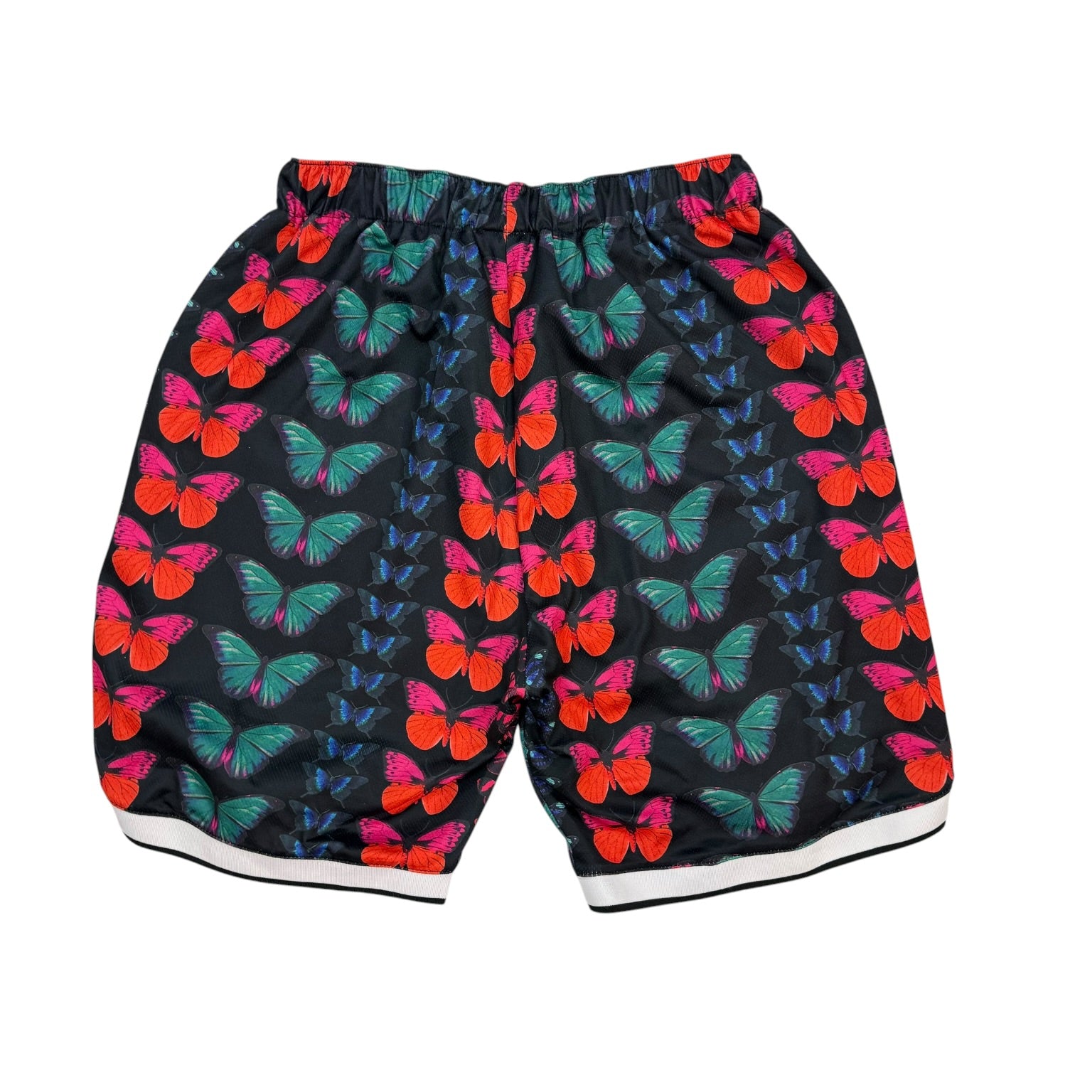 Pleasures Butterfly Basketball Shorts Black