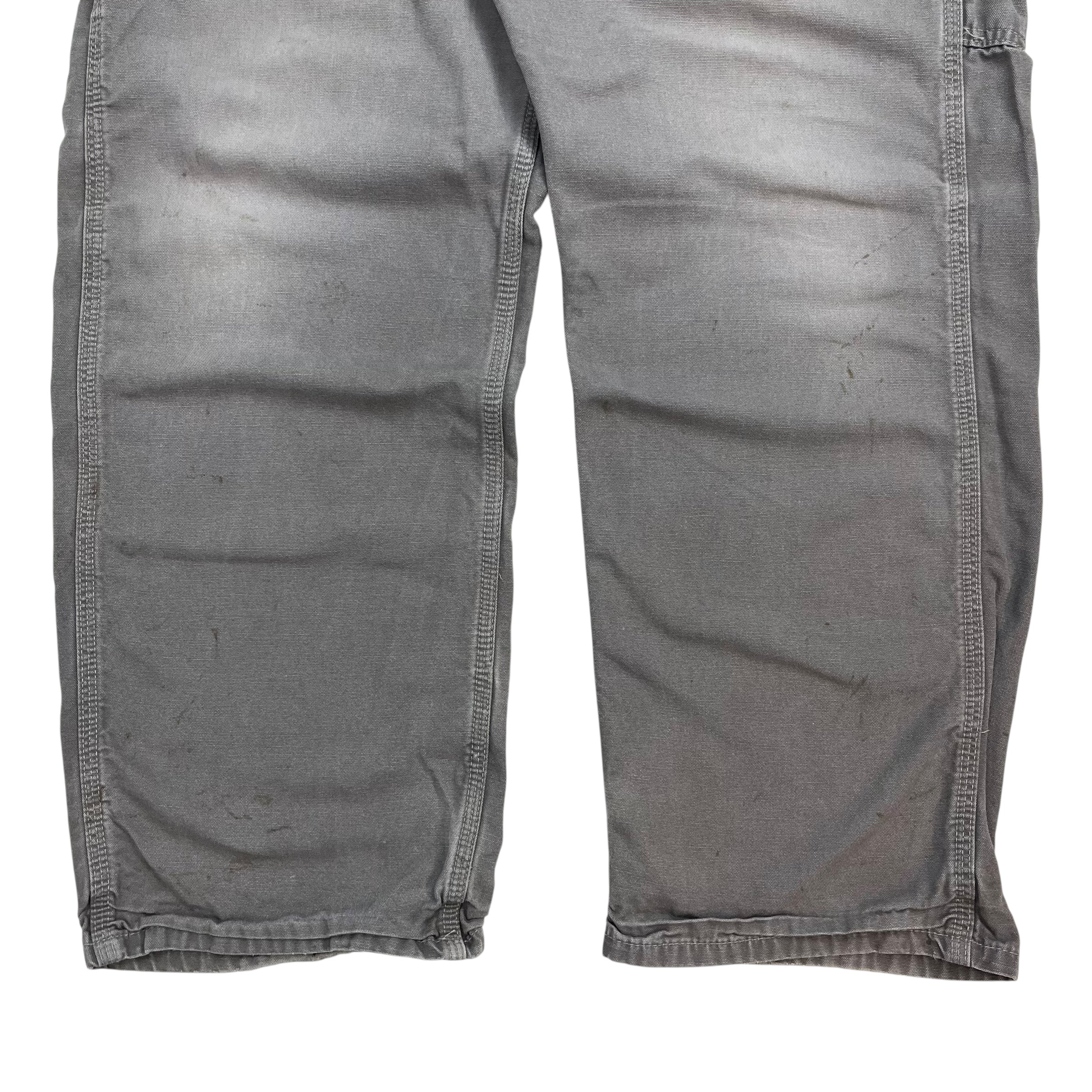 Vintage Carhartt Dungaree Pants Light Grey