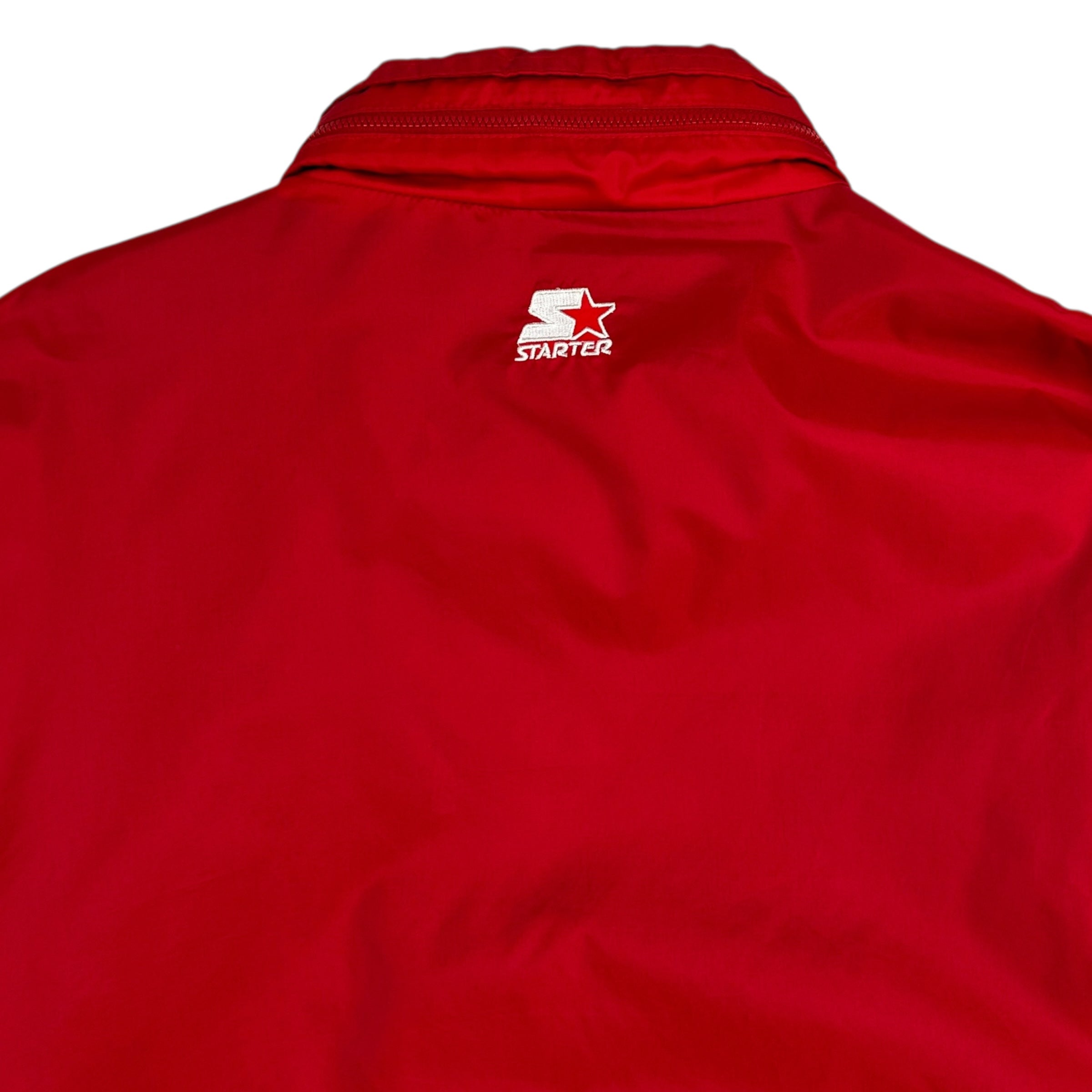 Vintage Starter Montreal Canadians Windbreaker Red