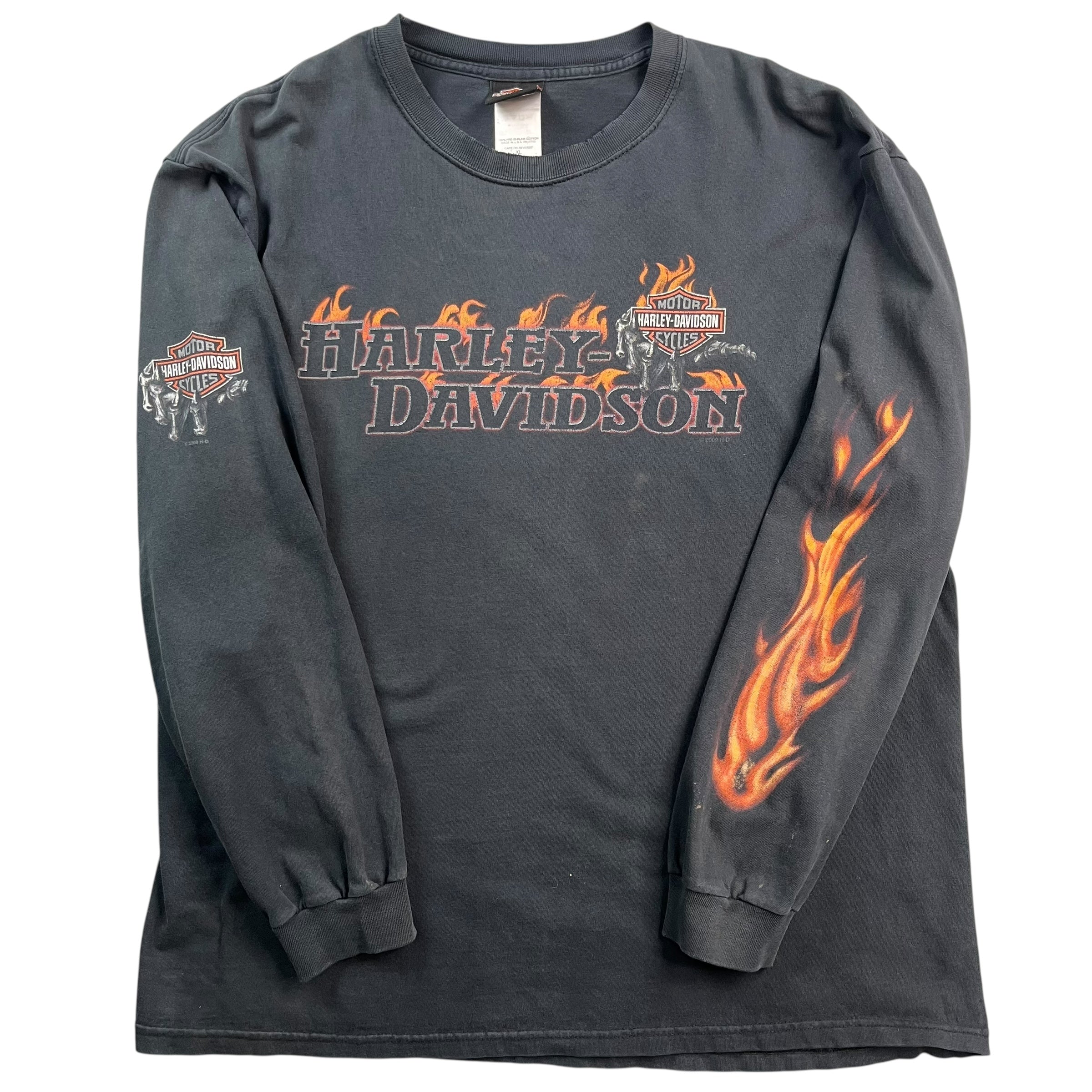2009 Harley-Davidson Vancouver Long Sleeve Tee Black