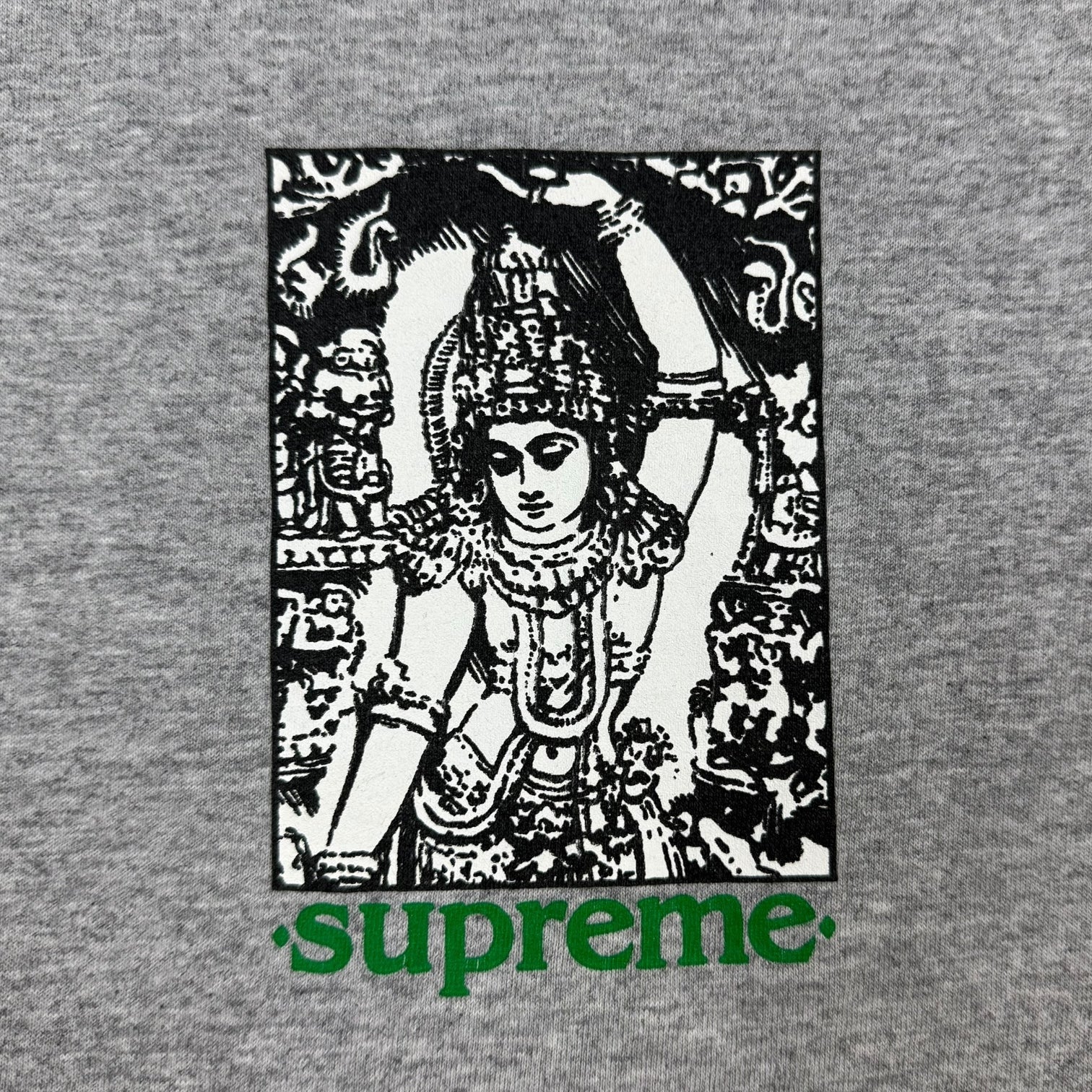Supreme Mantra Tee Grey