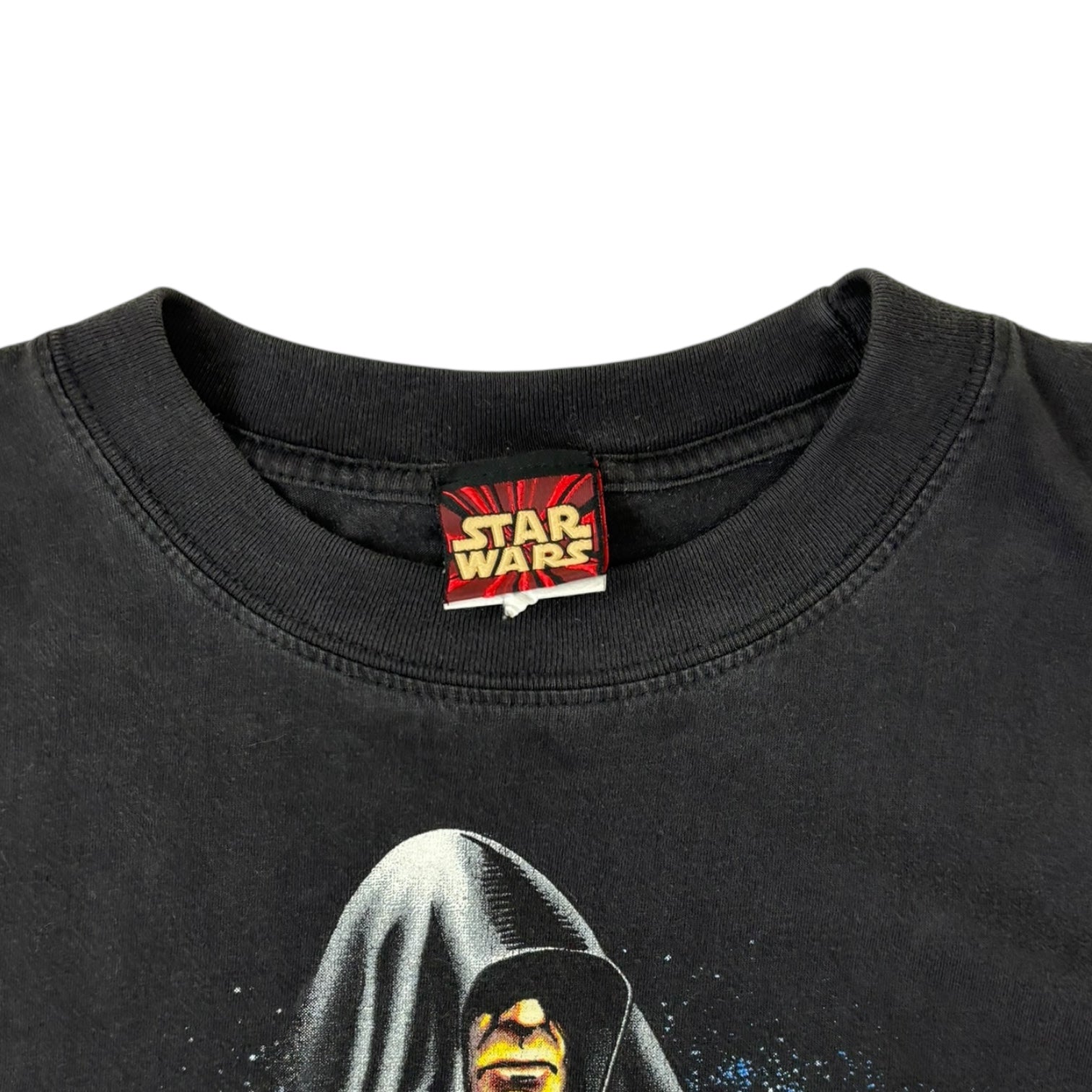 Vintage Star Wars Episode 1 The Phantom Menace T-Shirt Black