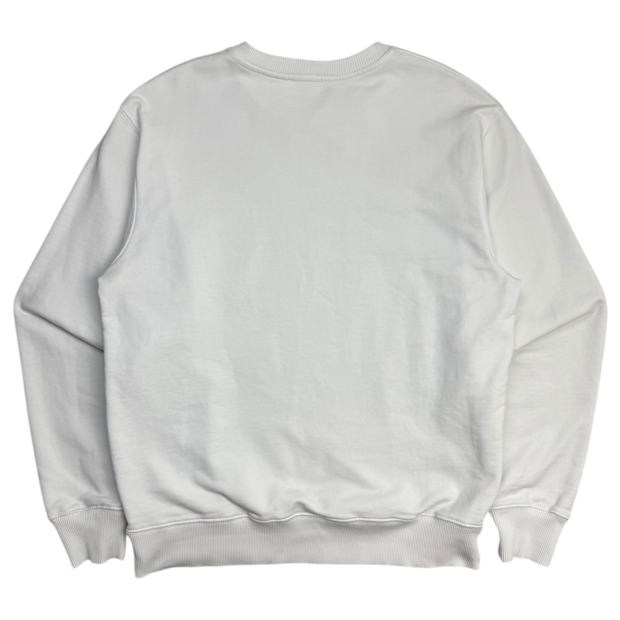 Helmut Lang Core Logo Crew Neck White