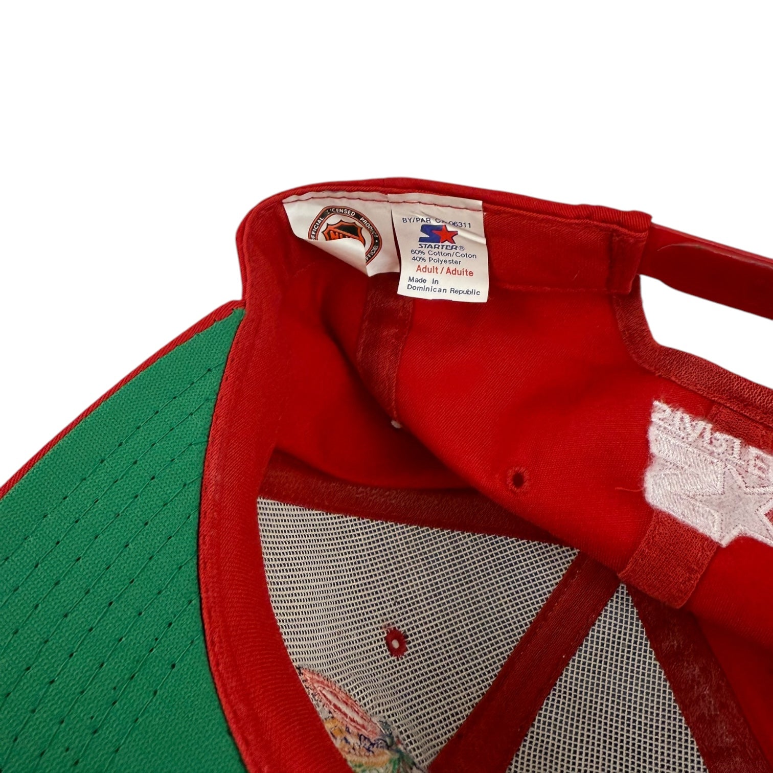 Vintage Chicago Blackhawks Starter Snapback Red