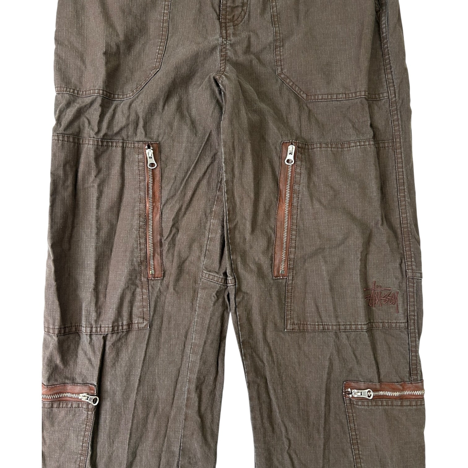 Stussy Ripstop Flight Pants Brown