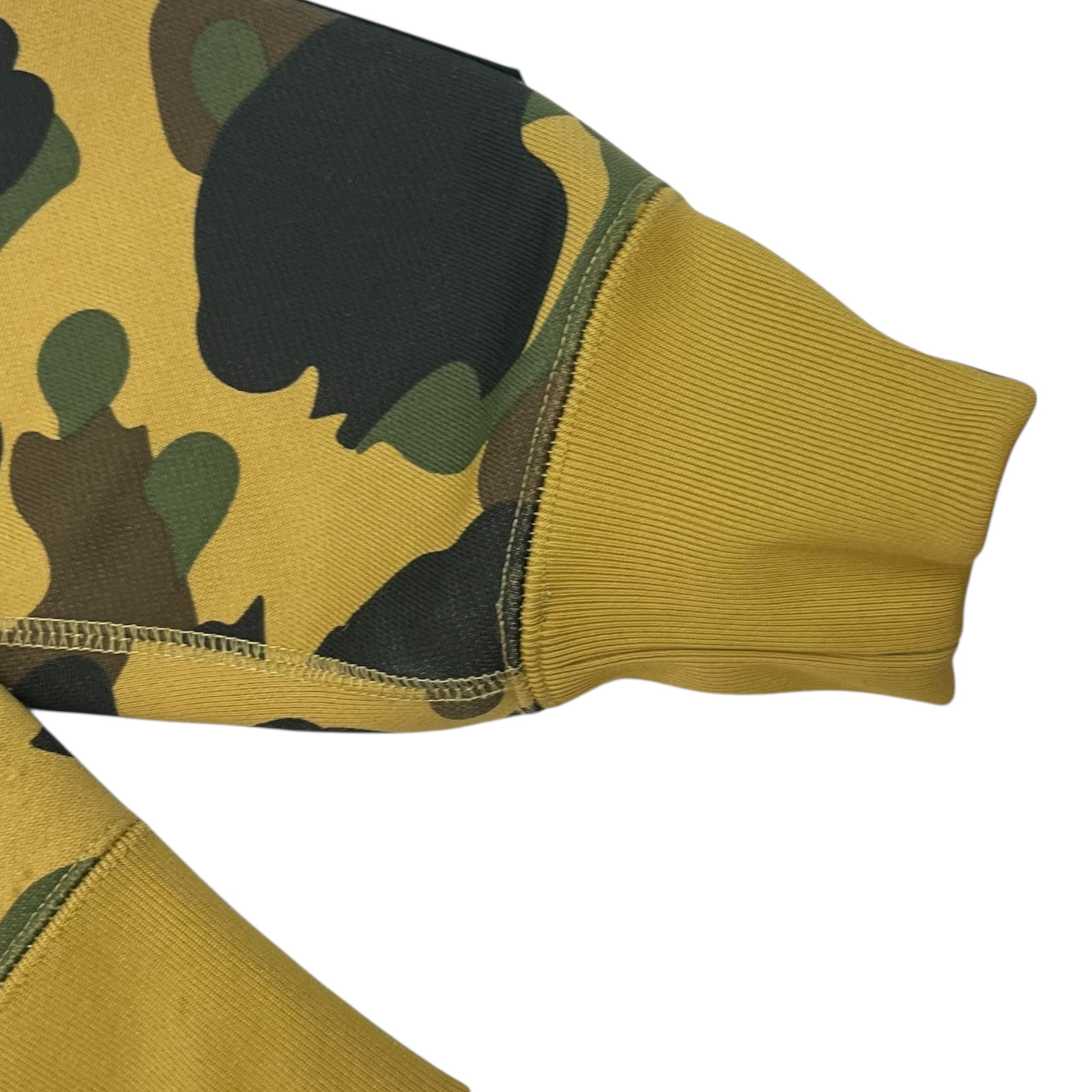 Bape 1st Camo Patched Wide Full Zip Hoodie