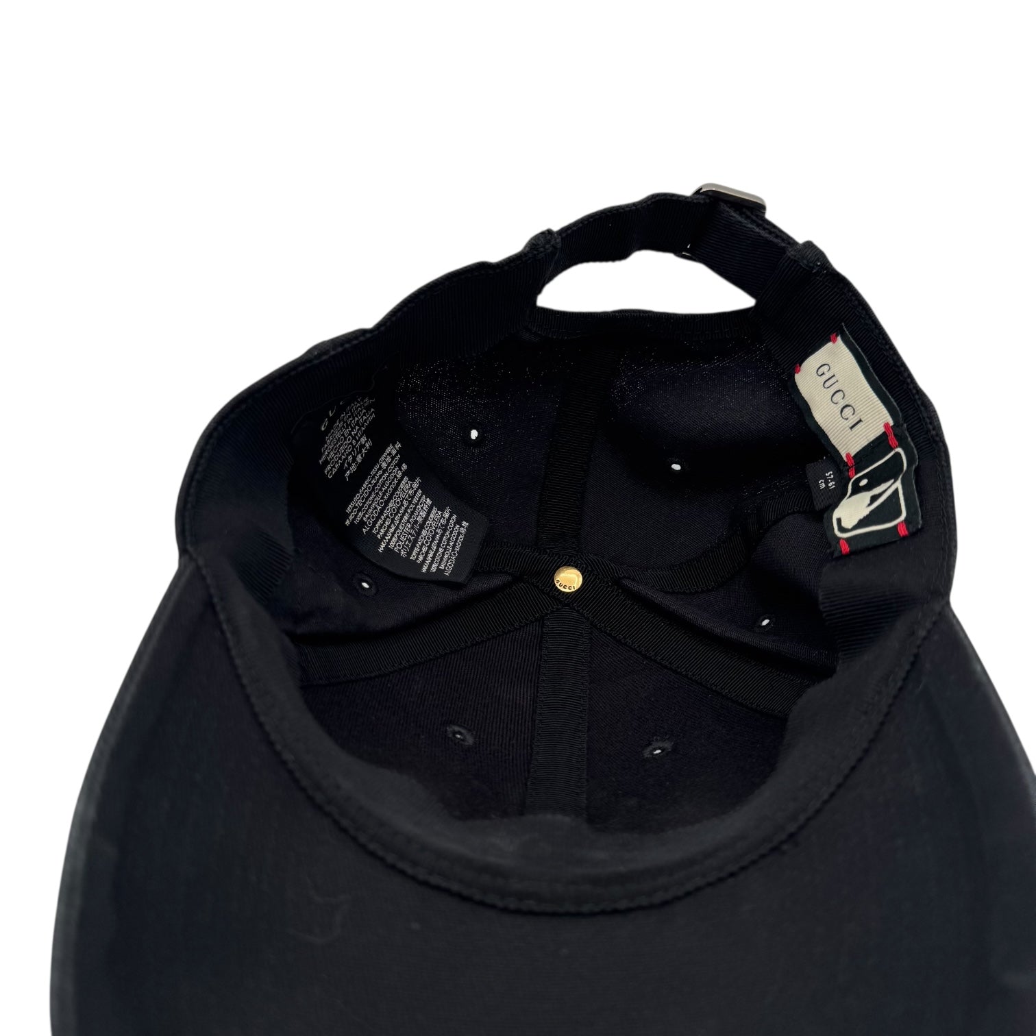 Gucci x MLB New York Yankees Baseball Hat Black
