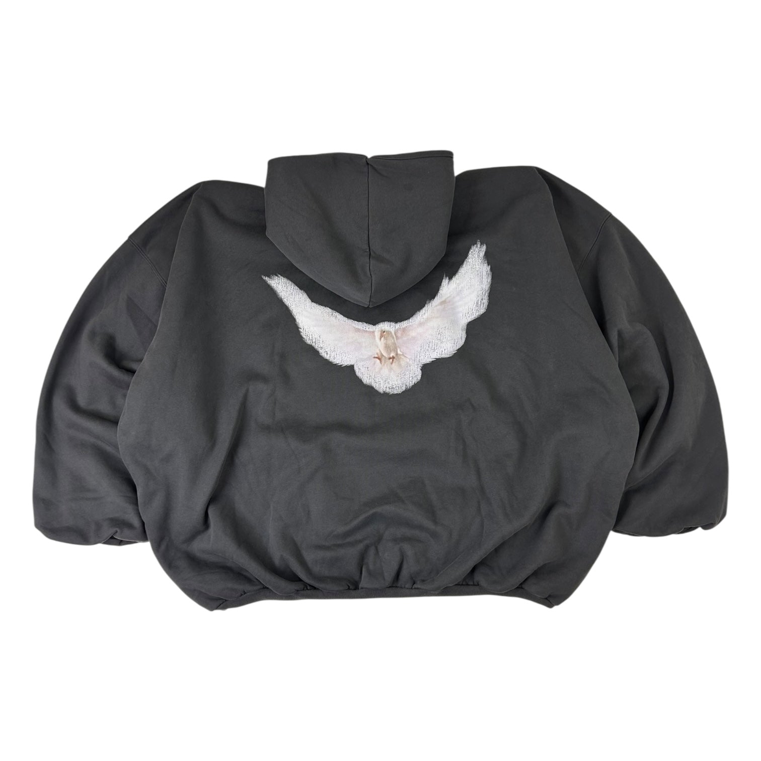 Yeezy X Gap X Balenciaga Dove Hoodie Washed Black