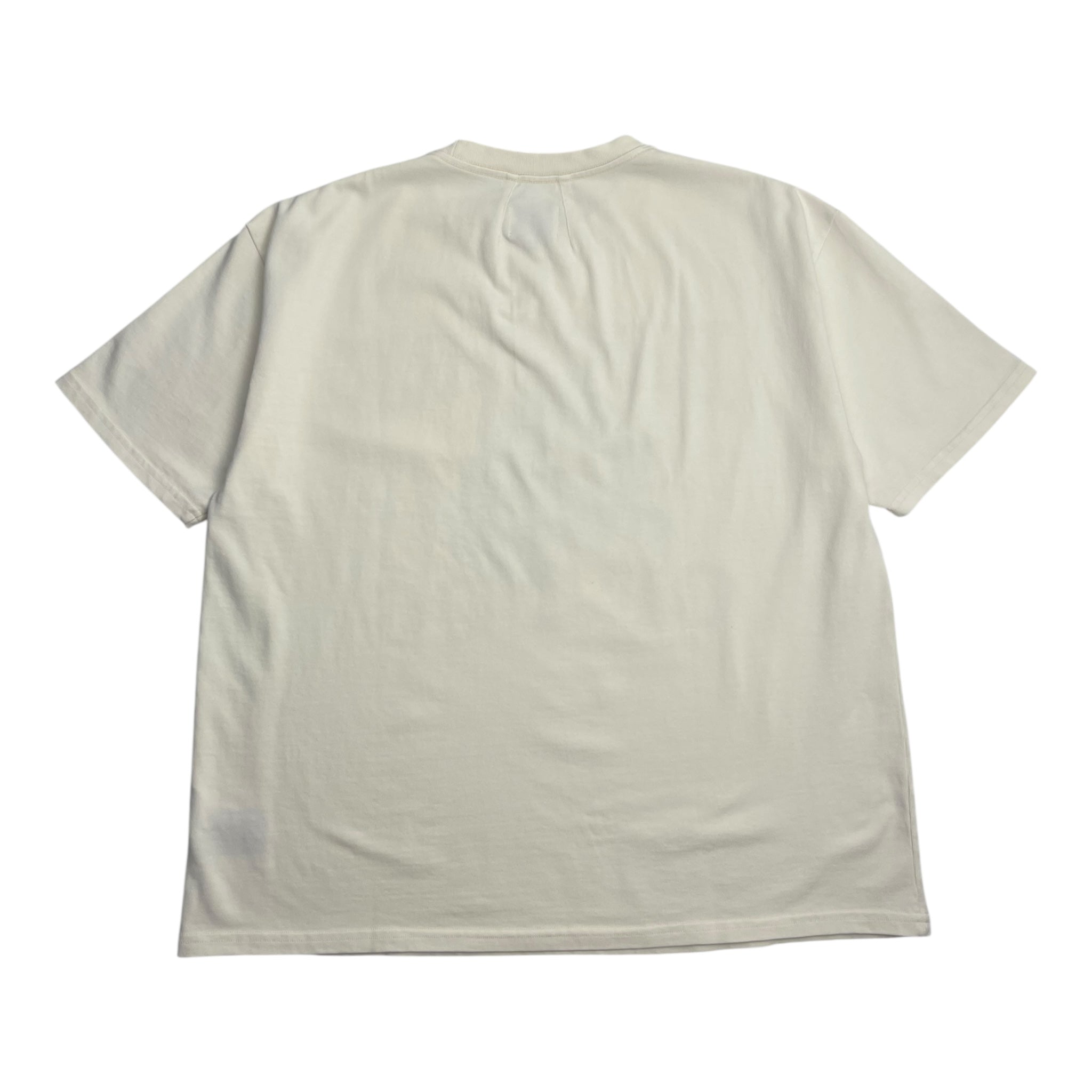 Rhude White Warning Logo T-Shirt
