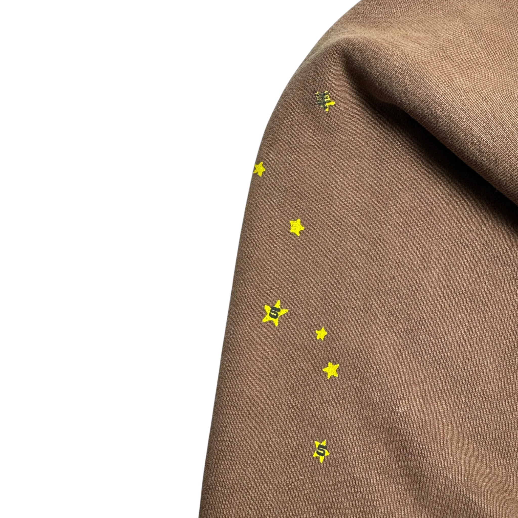 Sp5der Web Hoodie Brown