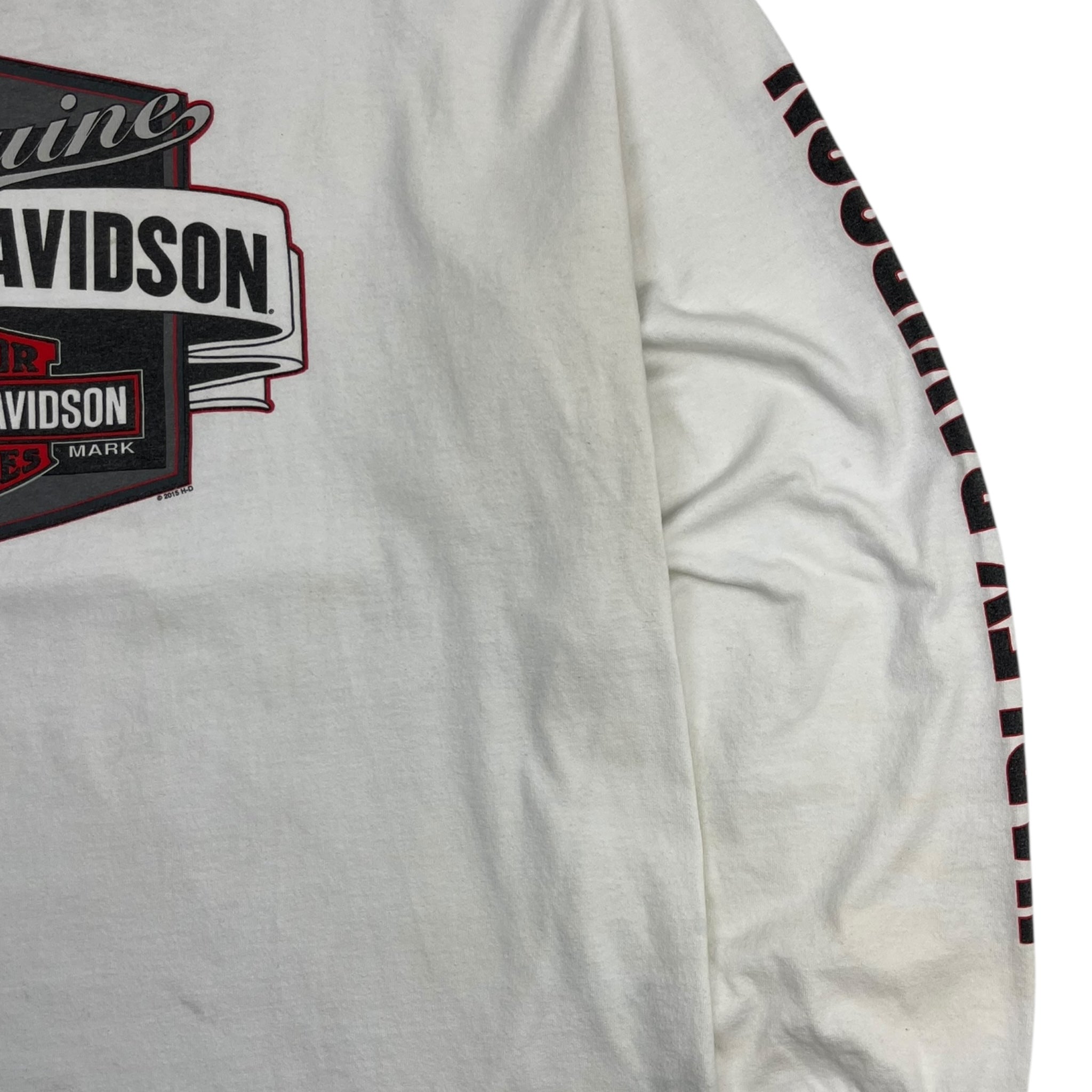 Harley Davidson Red Deer Alberta Longsleeve T-Shirt