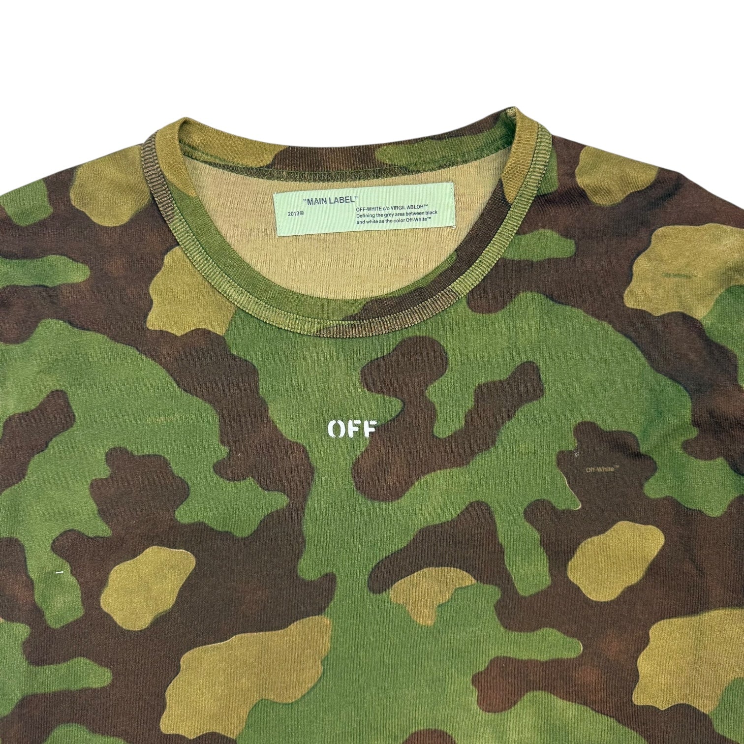 Off-White Camo L/S Tee