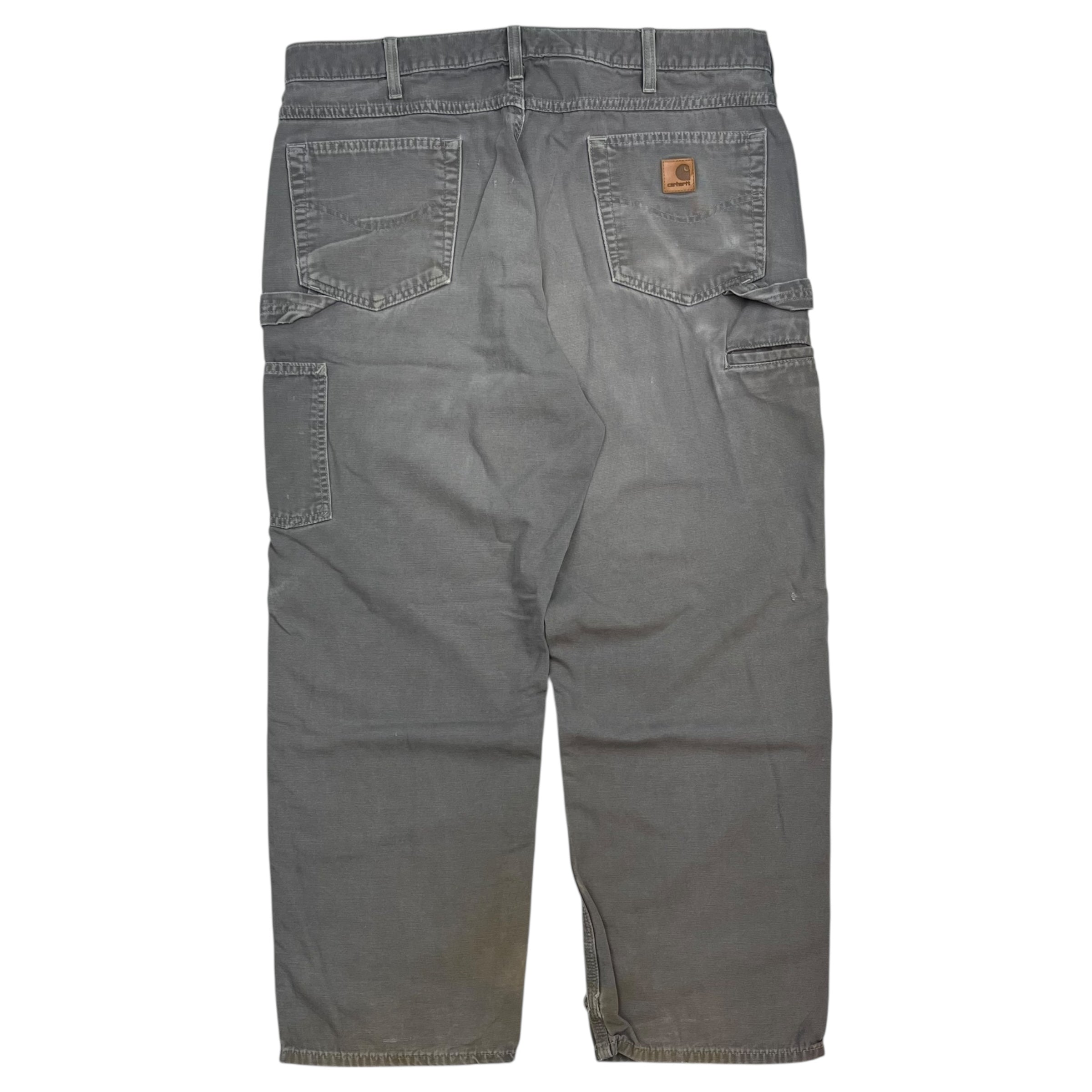 Vintage Carhartt Dungaree Pants Light Grey